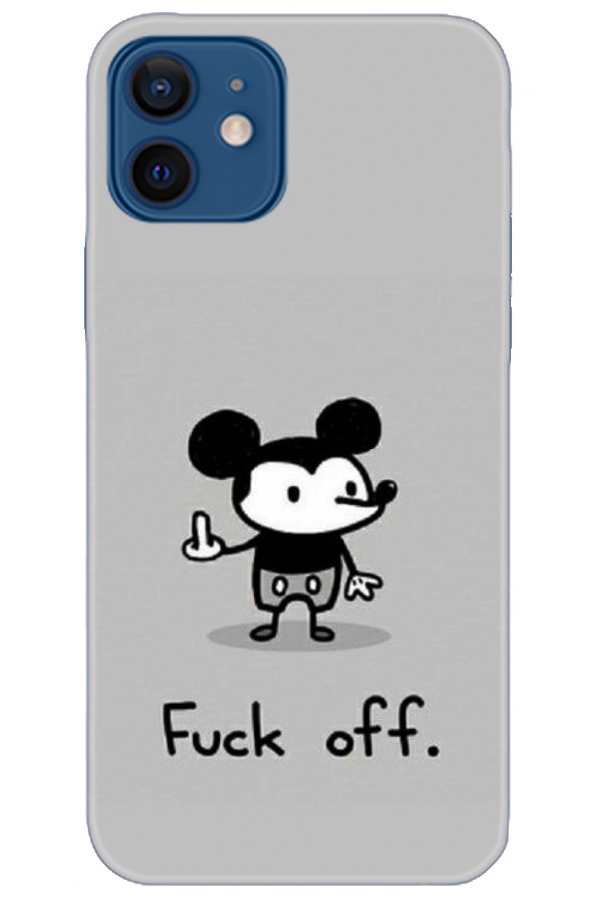 Apple iPhone 12 6.1inç Kılıf HD Baskılı Kılıf - Followed Institution 5035