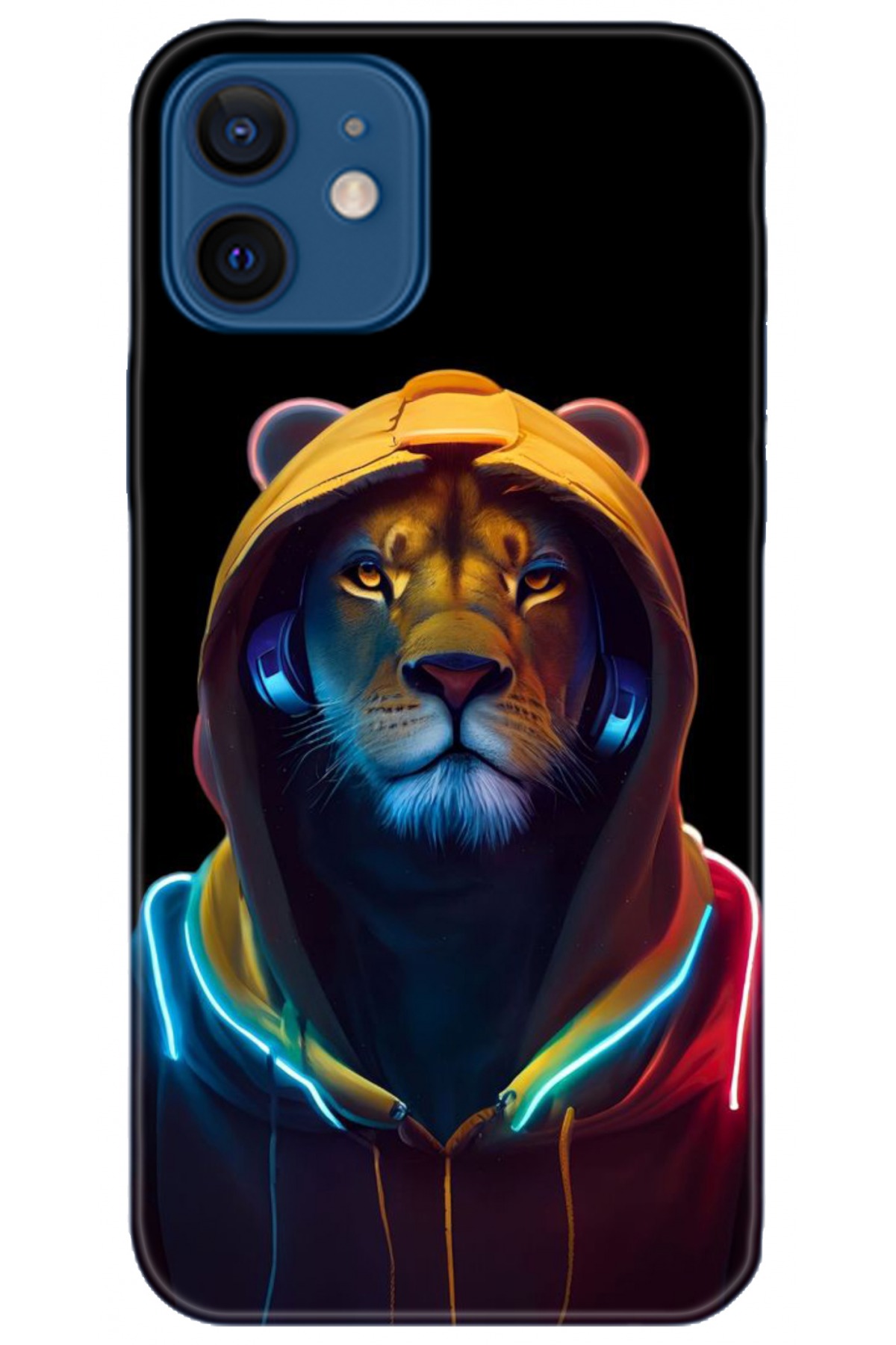 Apple iPhone 12 6.1inç Kılıf HD Baskılı Kılıf - Followed Institution 5057