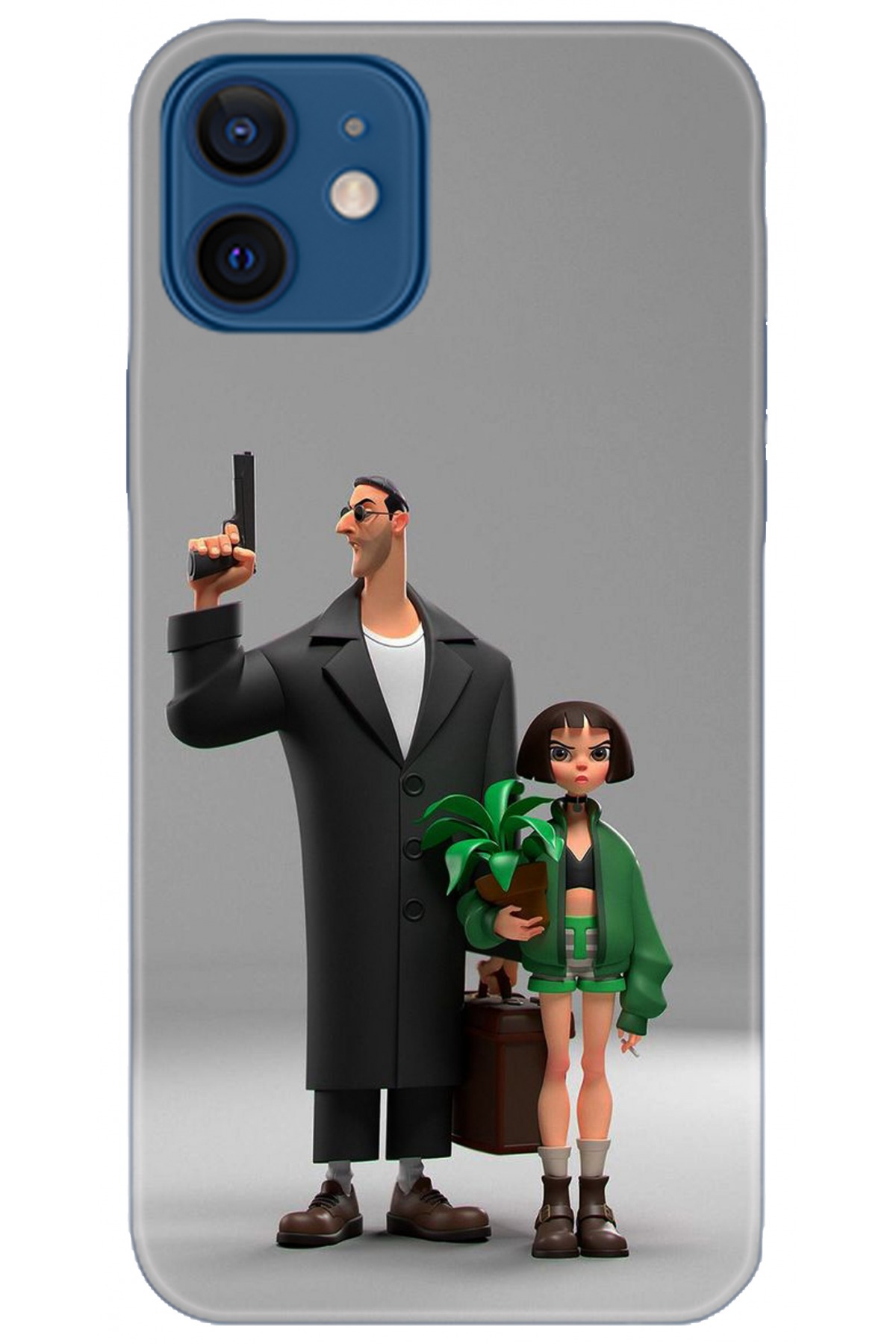 Apple iPhone 12 6.1inç Kılıf HD Baskılı Kılıf - Followed Institution 5079