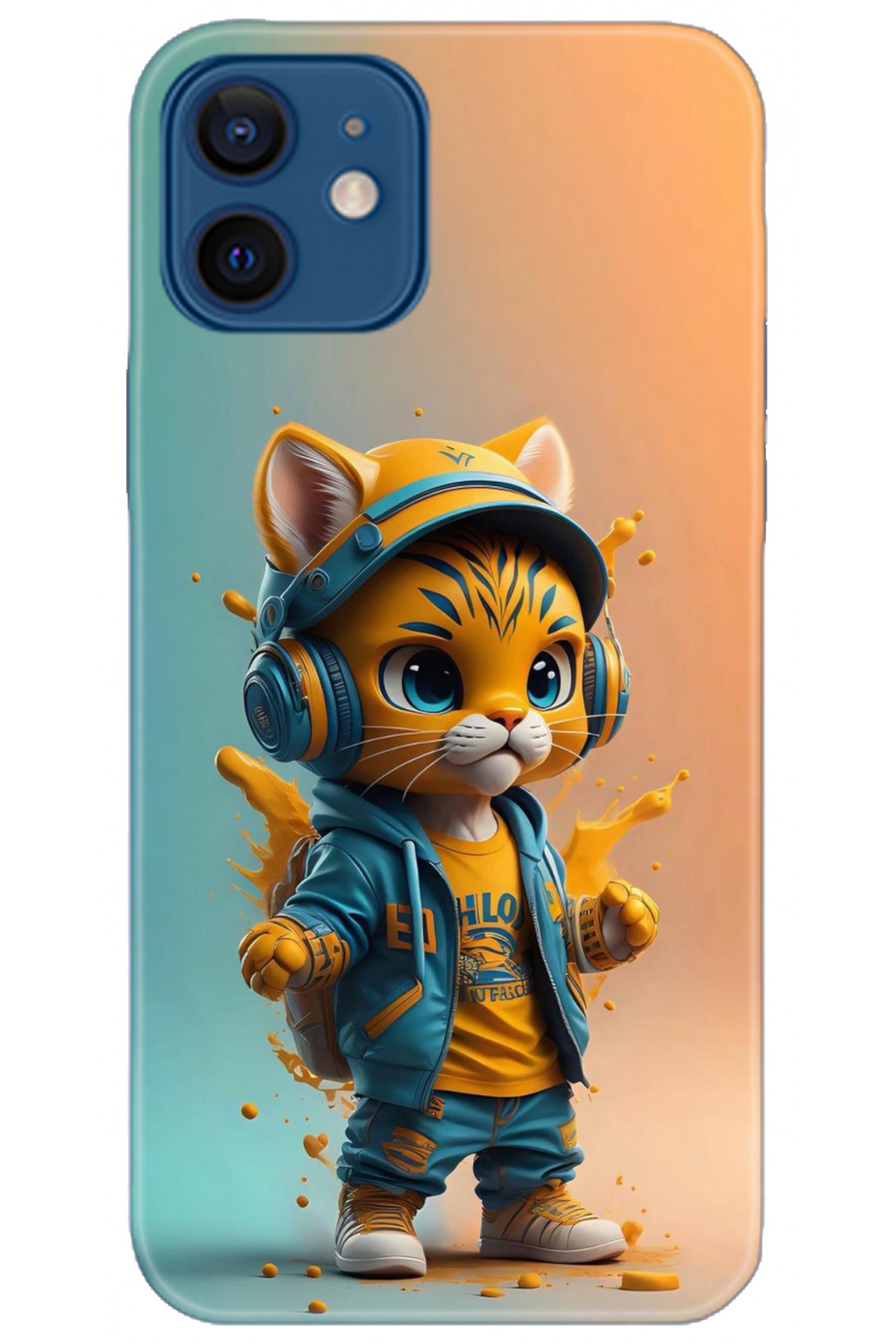 Apple iPhone 12 6.1inç Kılıf HD Baskılı Kılıf - Followed Institution 5101