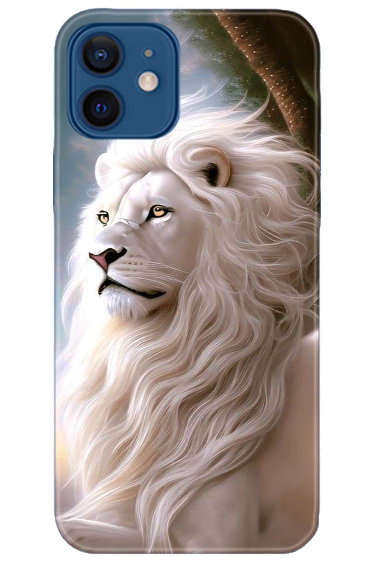 Apple iPhone 12 6.1inç Kılıf HD Baskılı Kılıf - Followed Institution 5114