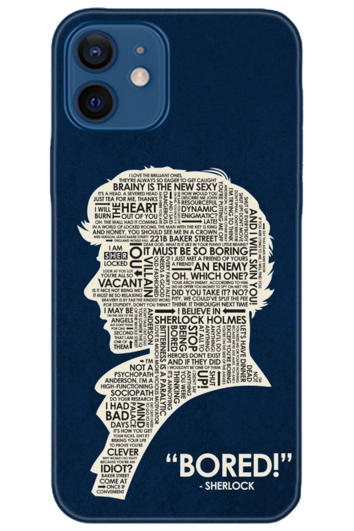 Apple iPhone 12 6.1inç Kılıf HD Baskılı Kılıf - Followed Institution 5156