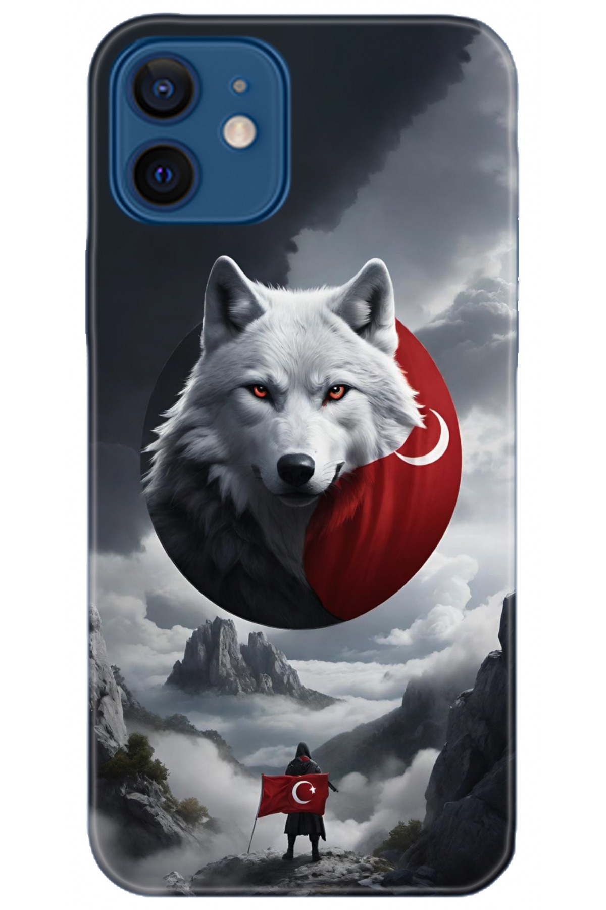 Apple iPhone 12 6.1inç Kılıf HD Baskılı Kılıf - Followed Institution 5189