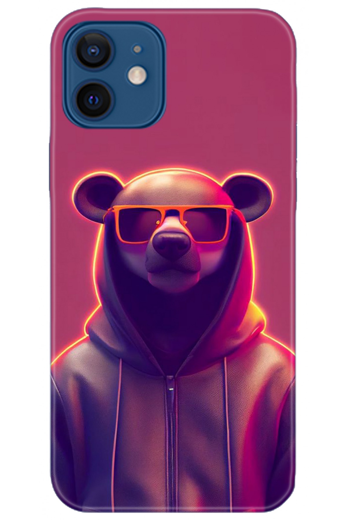 Apple iPhone 12 6.1inç Kılıf HD Baskılı Kılıf - Followed Institution 5212