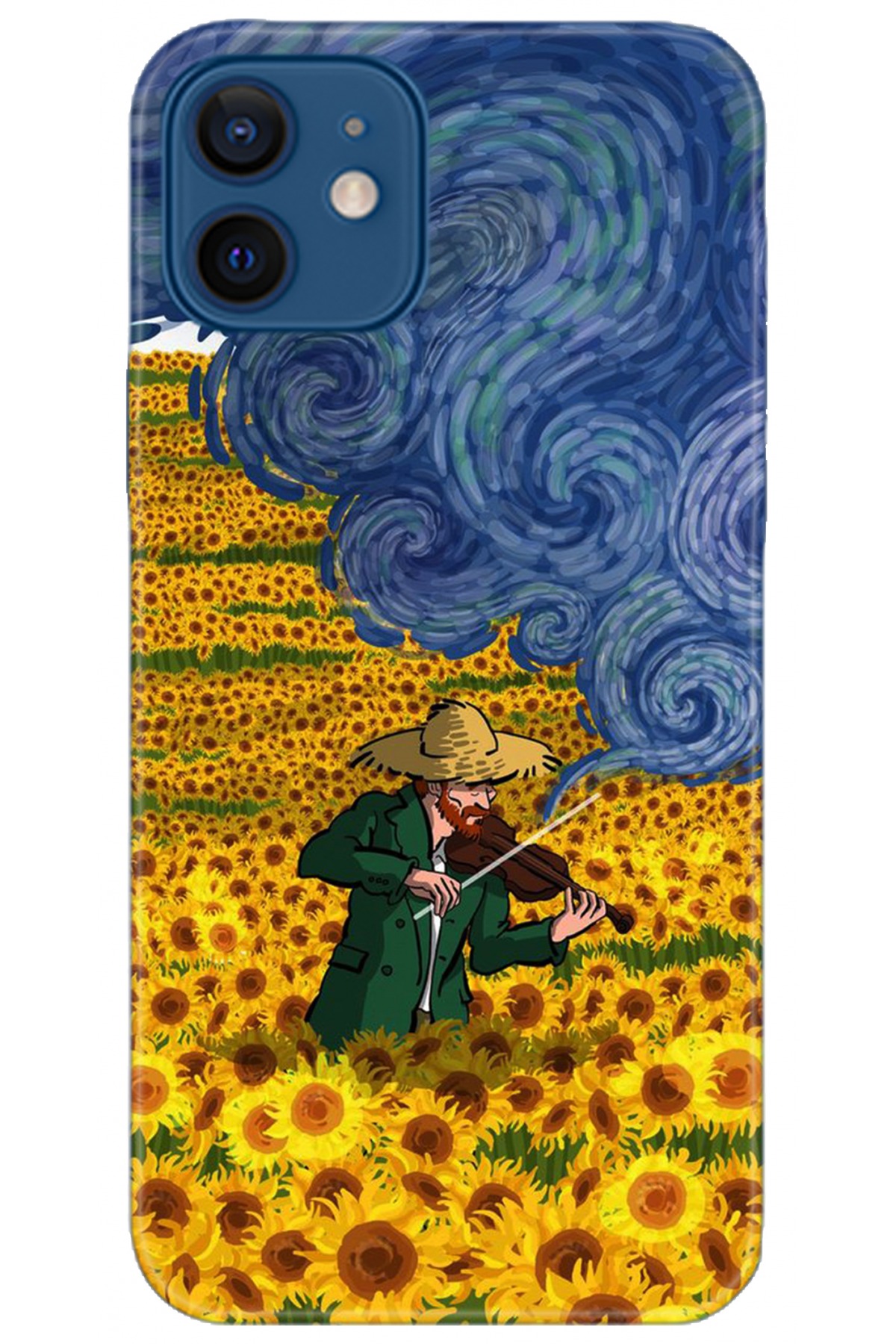 Apple iPhone 12 6.1inç Kılıf HD Baskılı Kılıf - Followed Institution 5250