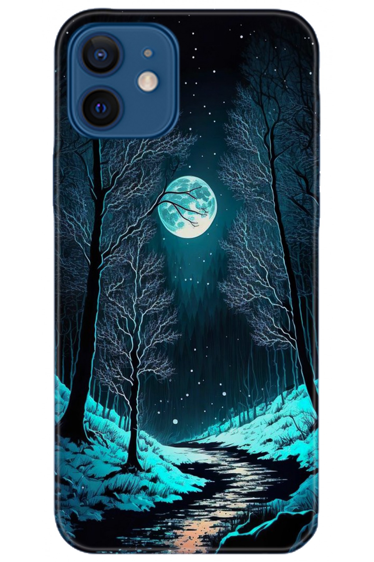 Apple iPhone 12 6.1inç Kılıf HD Baskılı Kılıf - Followed Institution 5265