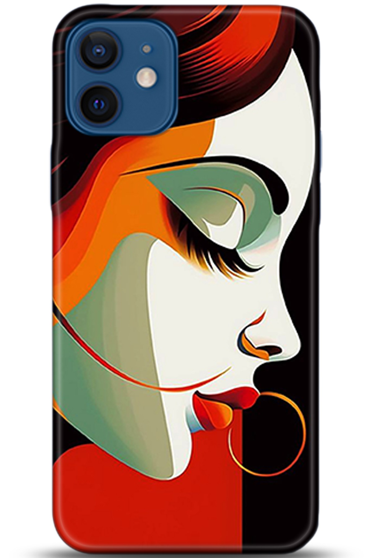 Apple iPhone 12 6.1inç Kılıf HD Baskılı Kılıf - Followed Institution 5324