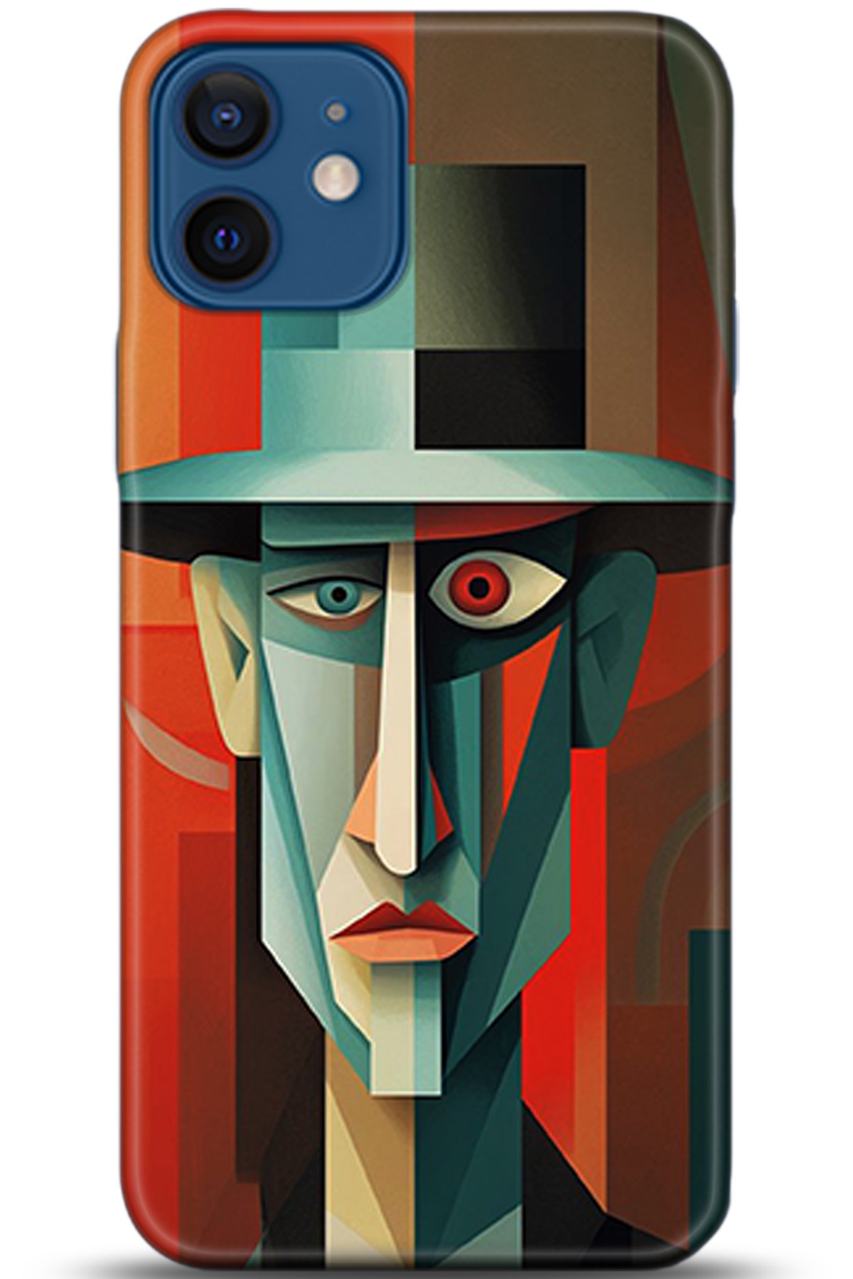 Apple iPhone 12 6.1inç Kılıf HD Baskılı Kılıf - Followed Institution 5325