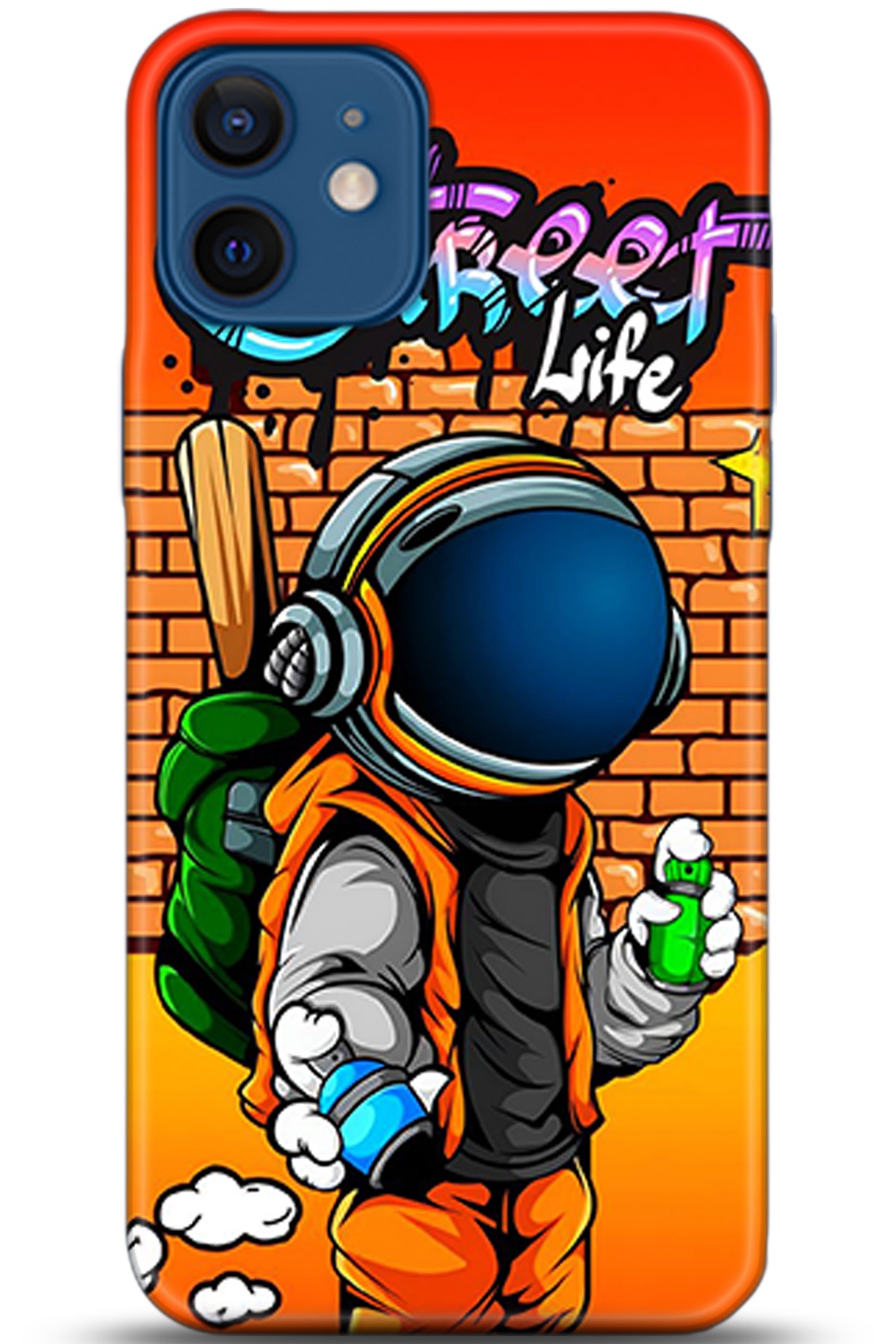 Apple iPhone 12 6.1inç Kılıf HD Baskılı Kılıf - Followed Institution 5350