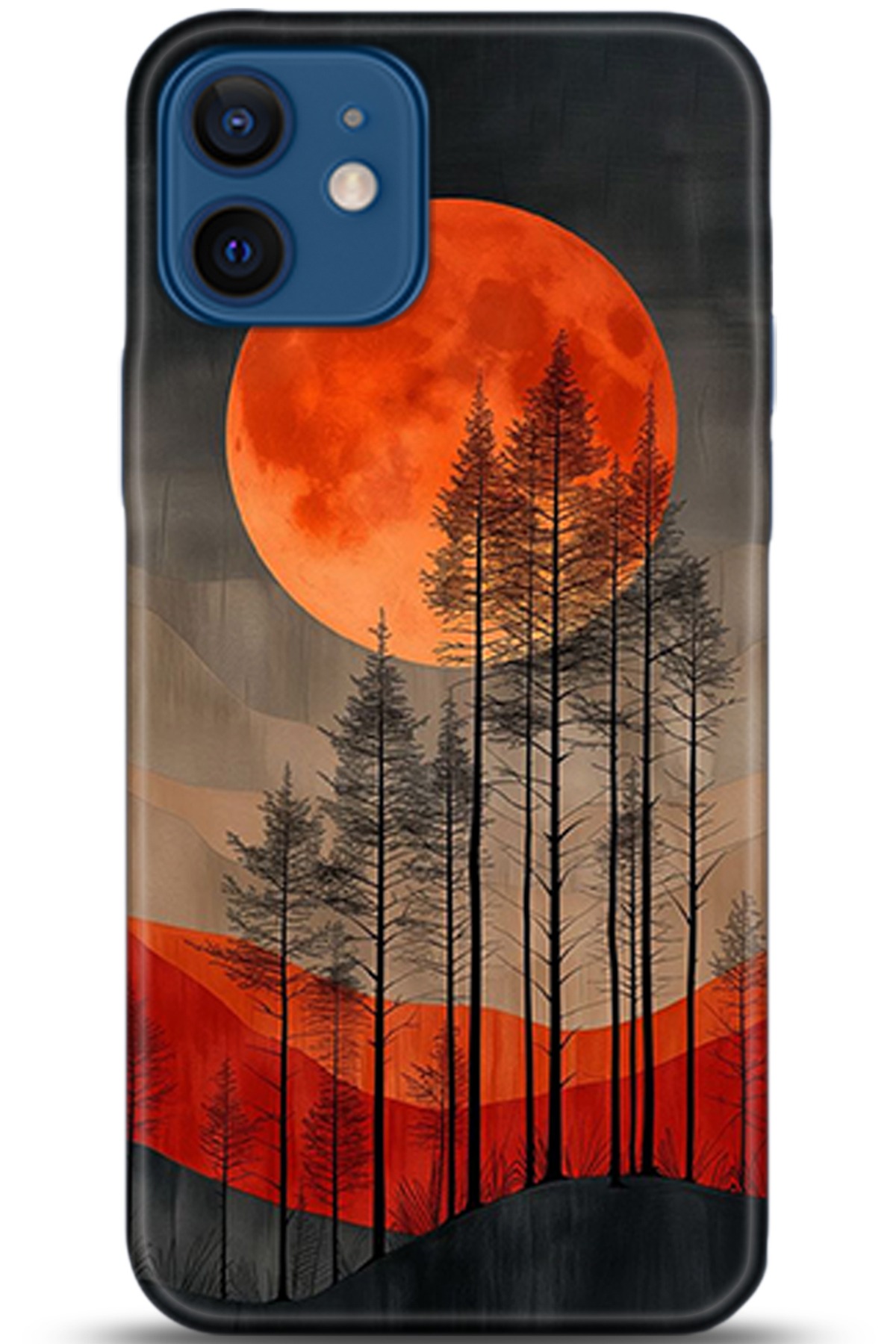 Apple iPhone 12 6.1inç Kılıf HD Baskılı Kılıf - Followed Institution 5370