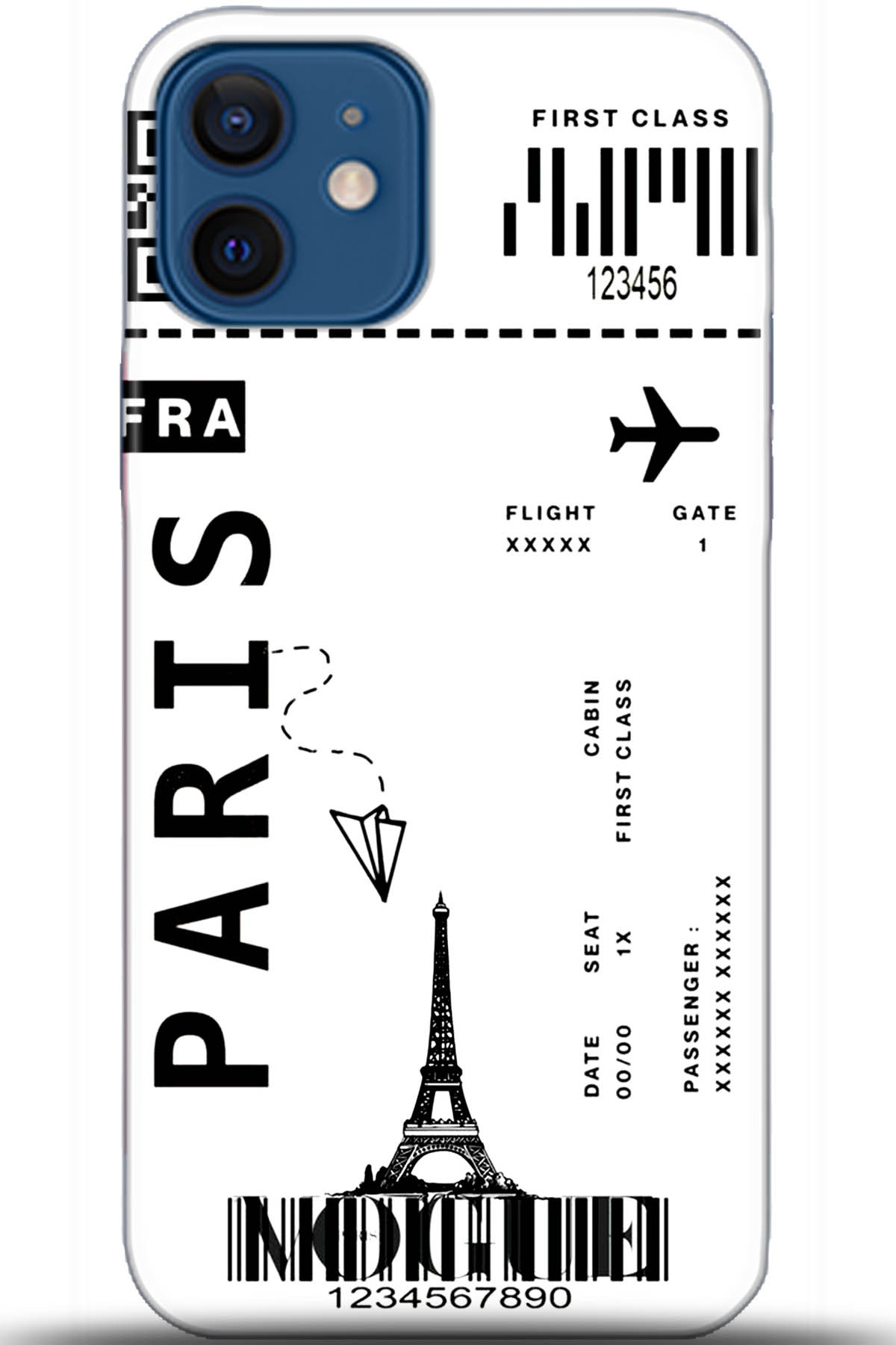 Apple iPhone 12 6.1inç Kılıf HD Baskılı Kılıf - Followed Institution 5414