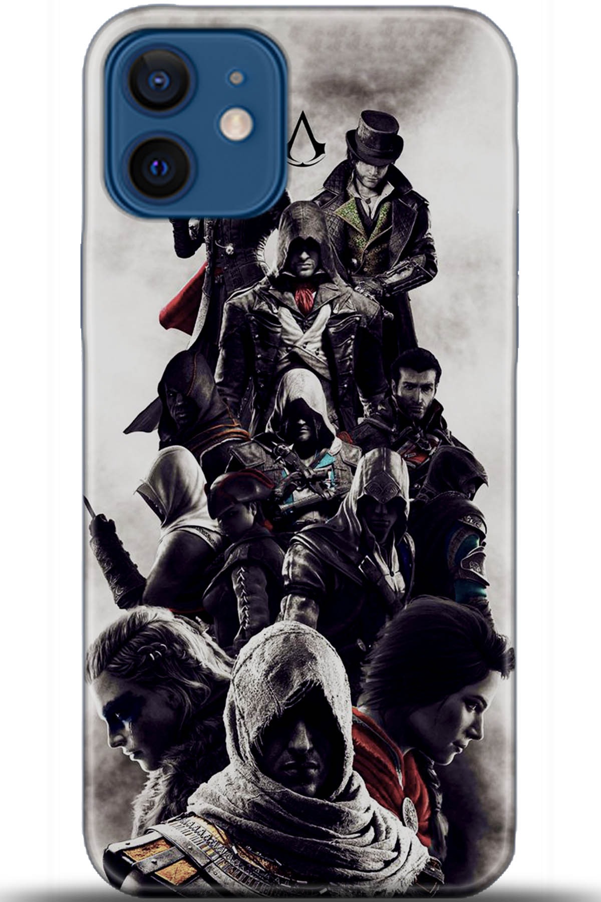 Apple iPhone 12 6.1inç Kılıf HD Baskılı Kılıf - Followed Institution 5426