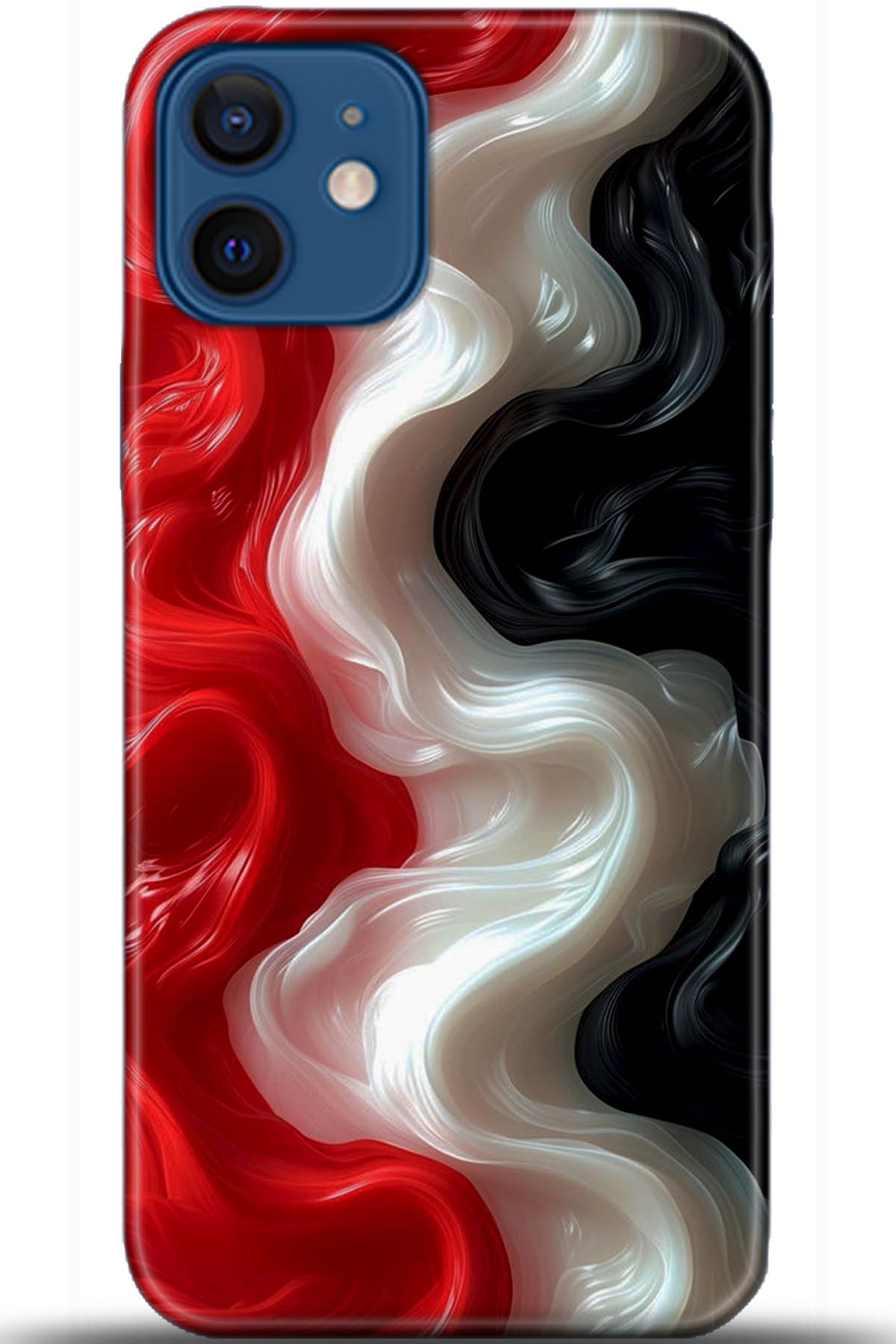 Apple iPhone 12 6.1inç Kılıf HD Baskılı Kılıf - Followed Institution 5433