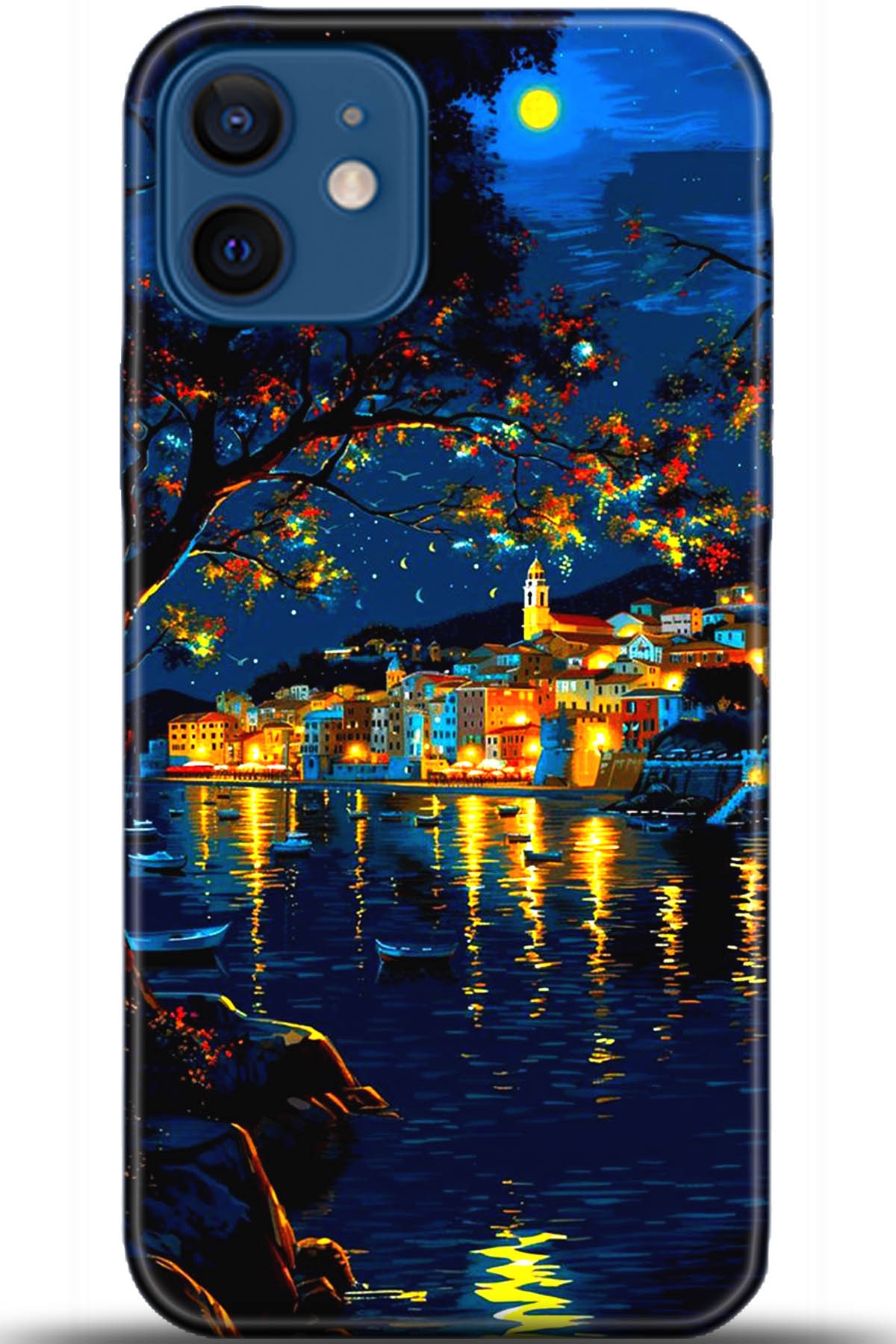 Apple iPhone 12 6.1inç Kılıf HD Baskılı Kılıf - Followed Institution 5453