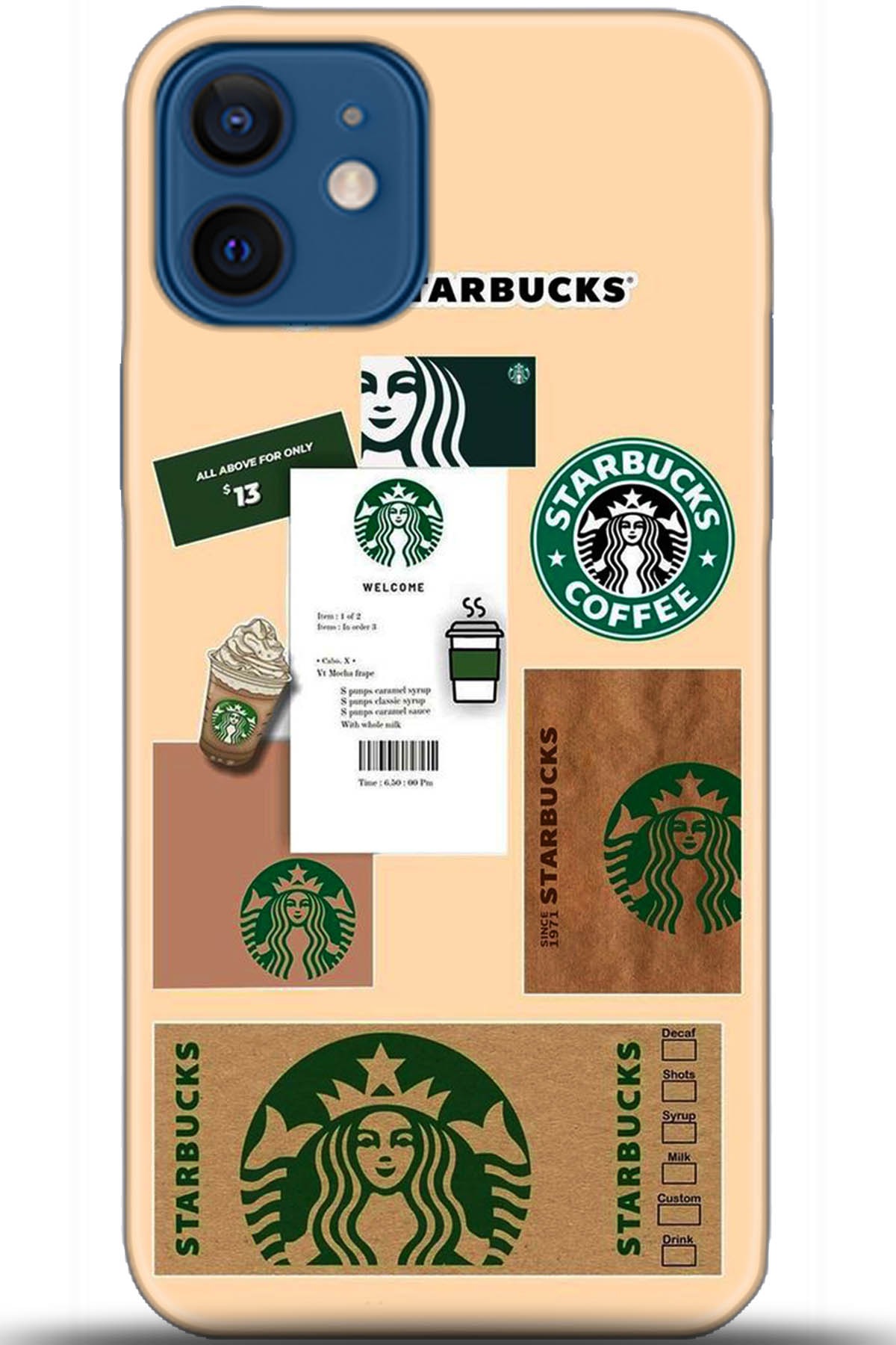 Apple iPhone 12 6.1inç Kılıf HD Baskılı Kılıf - Followed Institution 5470