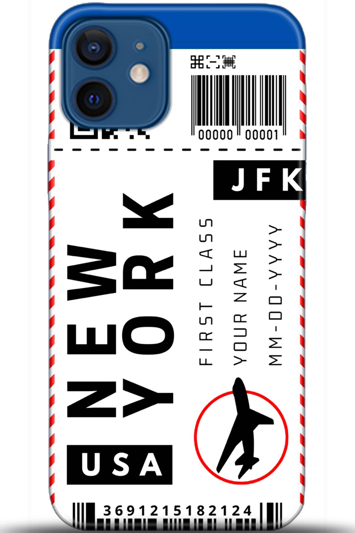 Apple iPhone 12 6.1inç Kılıf HD Baskılı Kılıf - Followed Institution 5490