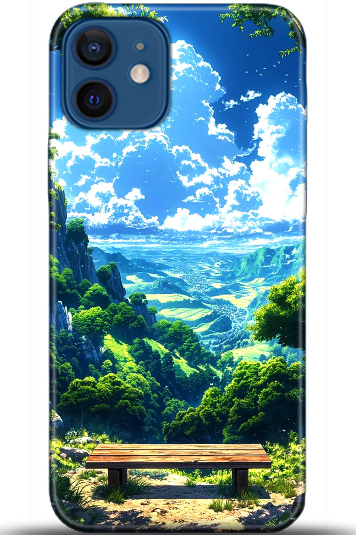 Apple iPhone 12 6.1inç Kılıf HD Baskılı Kılıf - Followed Institution 5497