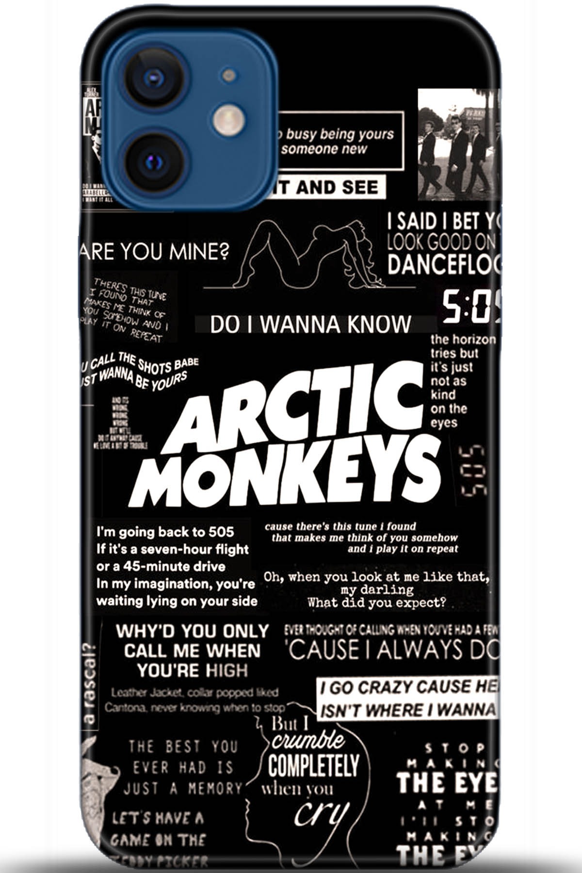 Apple iPhone 12 6.1inç Kılıf HD Baskılı Kılıf - Followed Institution 5538