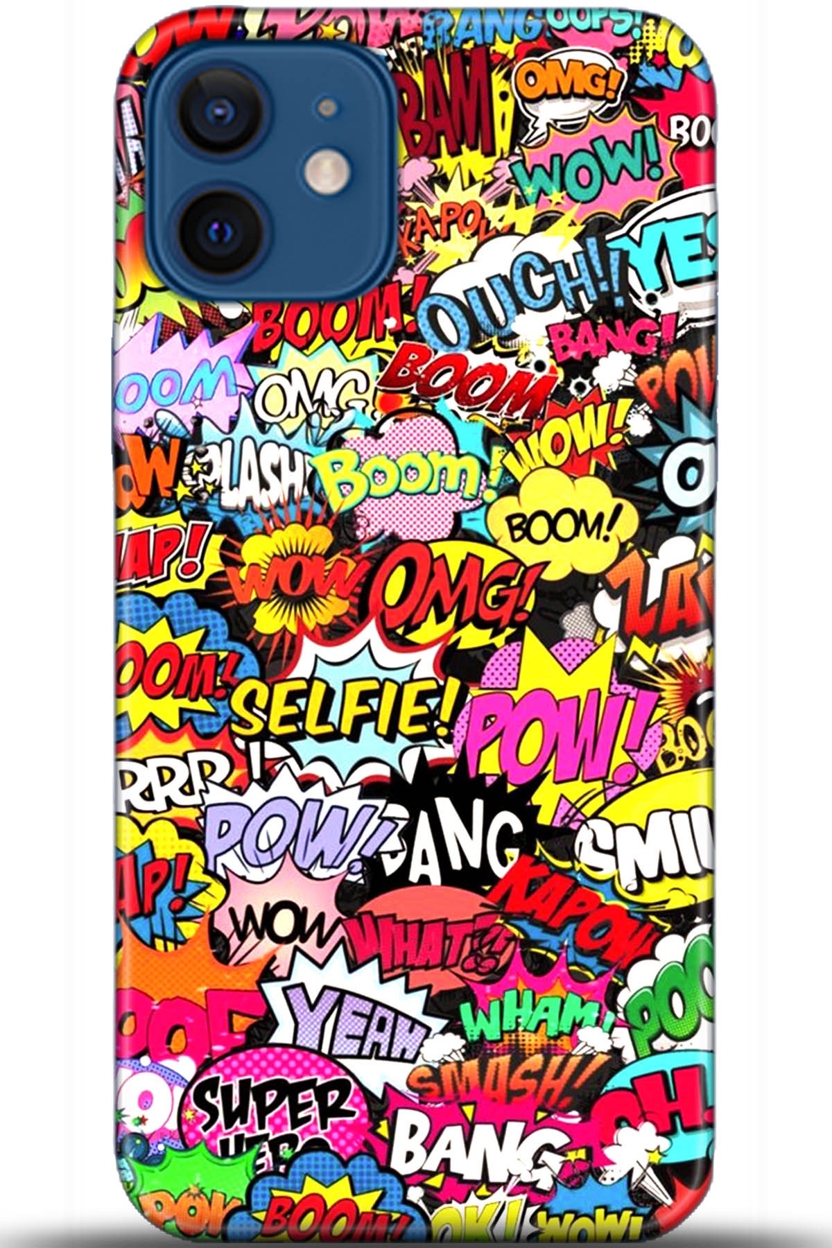 Apple iPhone 12 6.1inç Kılıf HD Baskılı Kılıf - Followed Institution 5552