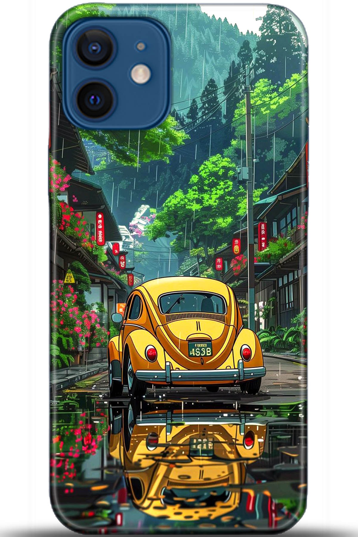 Apple iPhone 12 6.1inç Kılıf HD Baskılı Kılıf - Followed Institution 5561