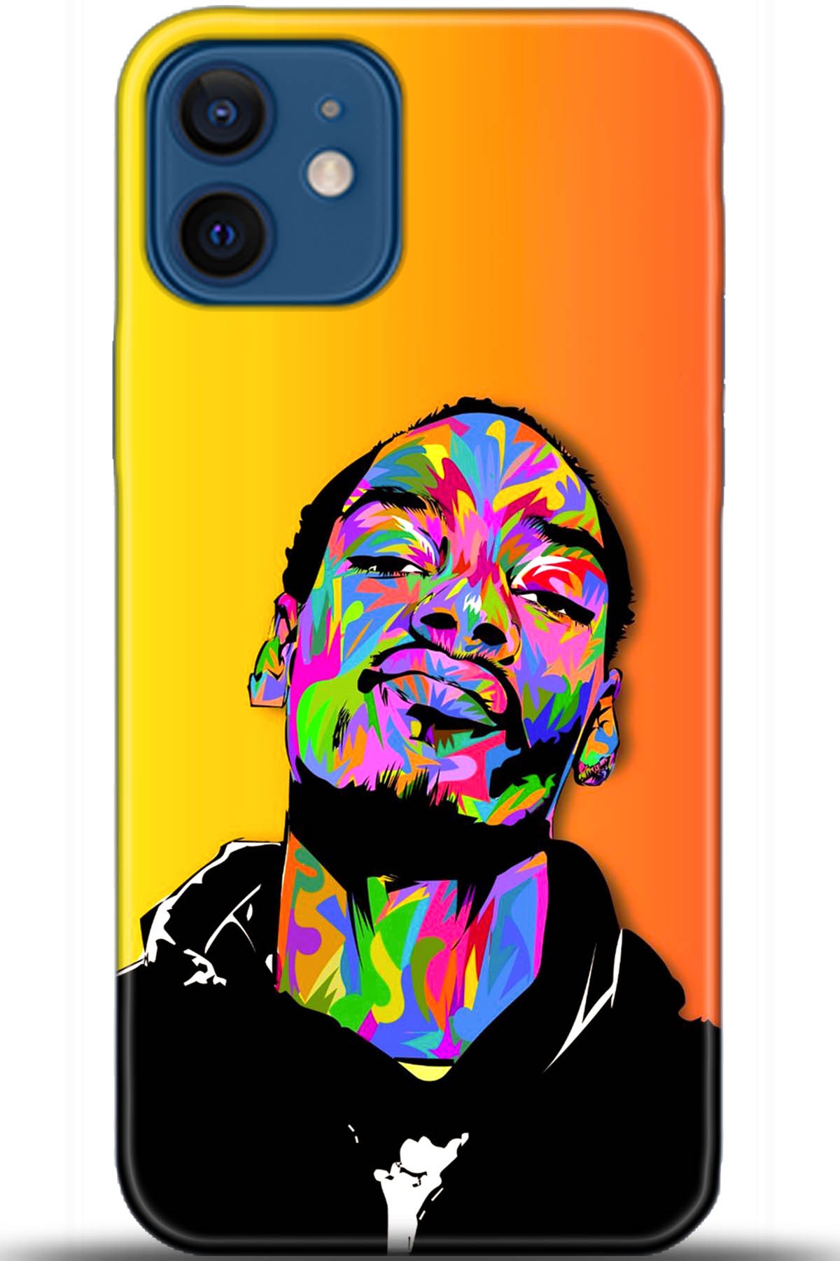 Apple iPhone 12 6.1inç Kılıf HD Baskılı Kılıf - Followed Institution 5573