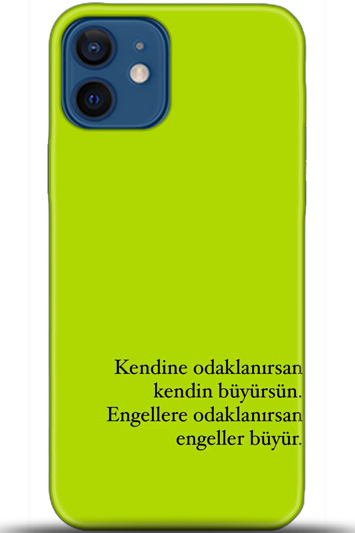 Apple iPhone 12 6.1inç Kılıf HD Baskılı Kılıf - Followed Institution 5593