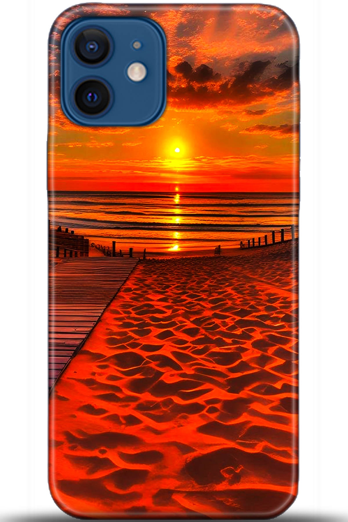 Apple iPhone 12 6.1inç Kılıf HD Baskılı Kılıf - Followed Institution 5600