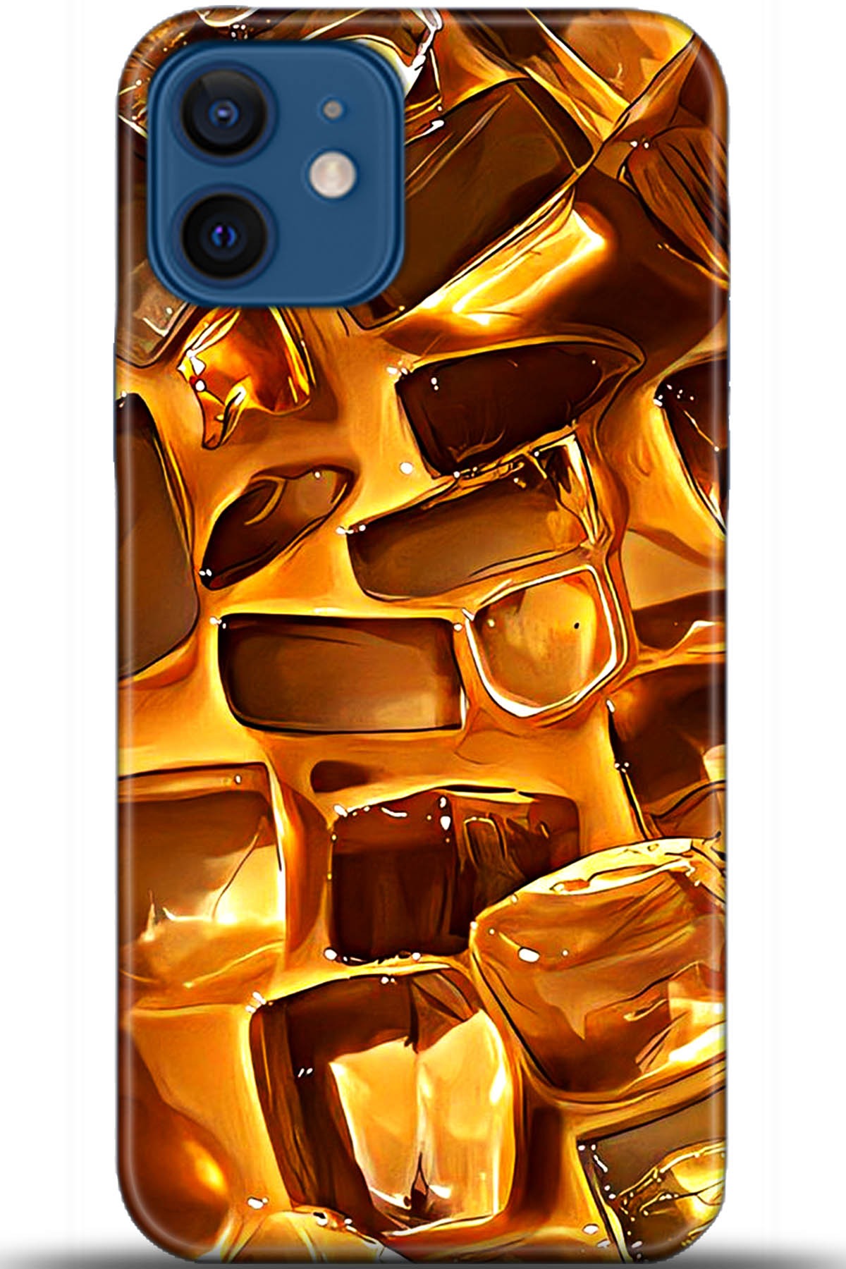 Apple iPhone 12 6.1inç Kılıf HD Baskılı Kılıf - Followed Institution 5614