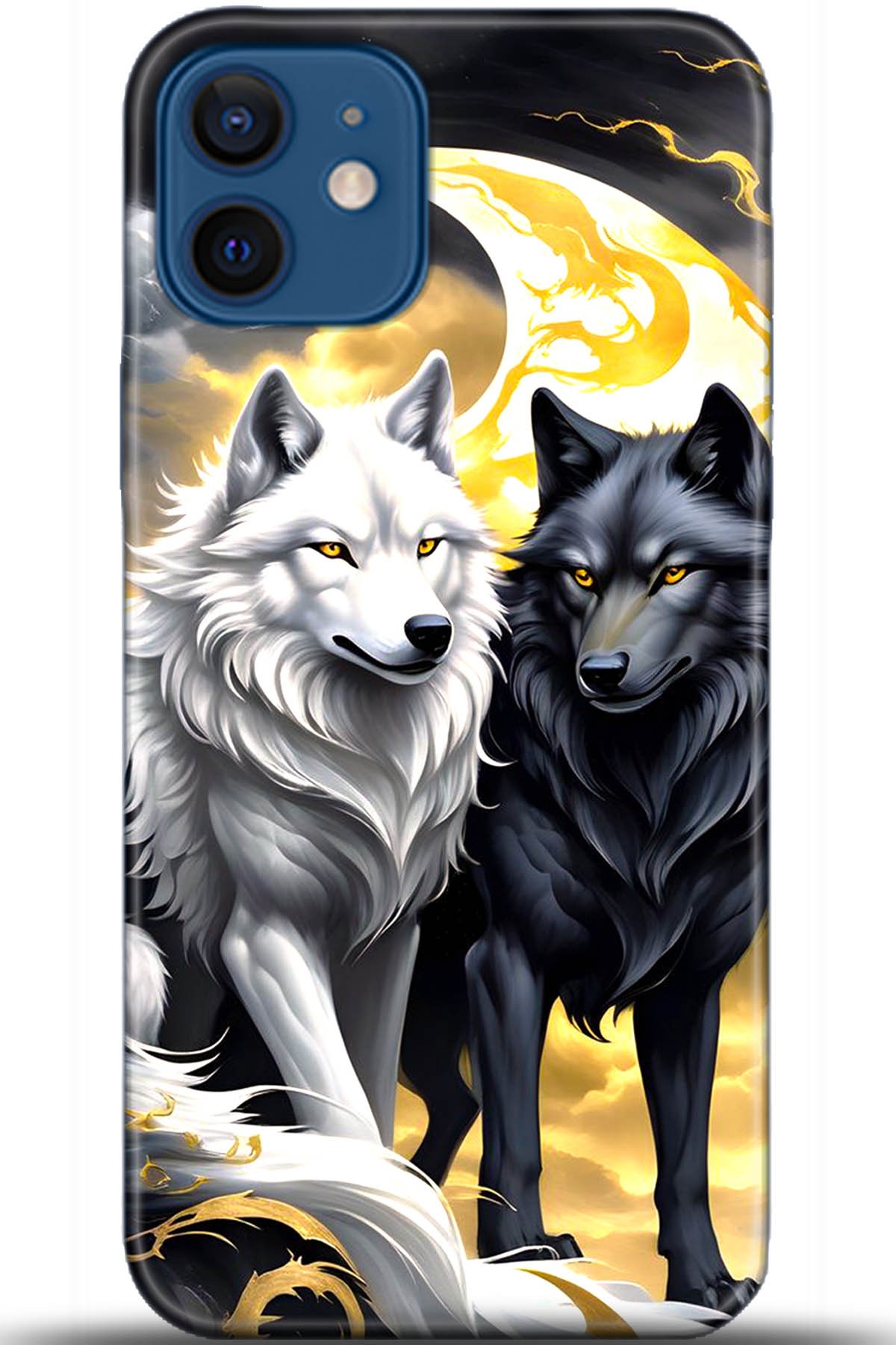 Apple iPhone 12 6.1inç Kılıf HD Baskılı Kılıf - Followed Institution 5633