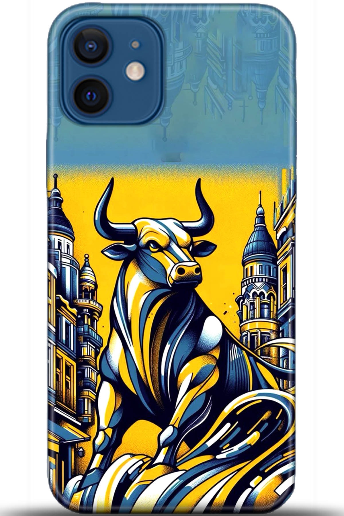 Apple iPhone 12 6.1inç Kılıf HD Baskılı Kılıf - Followed Institution 5661