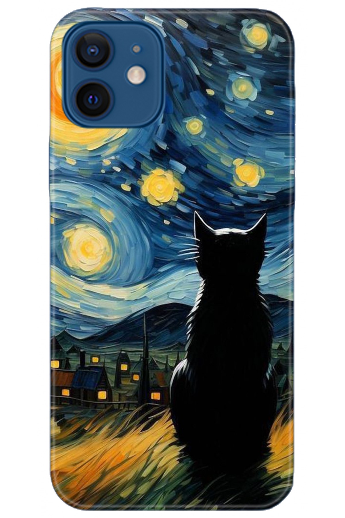 Apple iPhone 12 6.1inç Uyumlu Kılıf HD Baskılı Kılıf - Followed Institution 5034