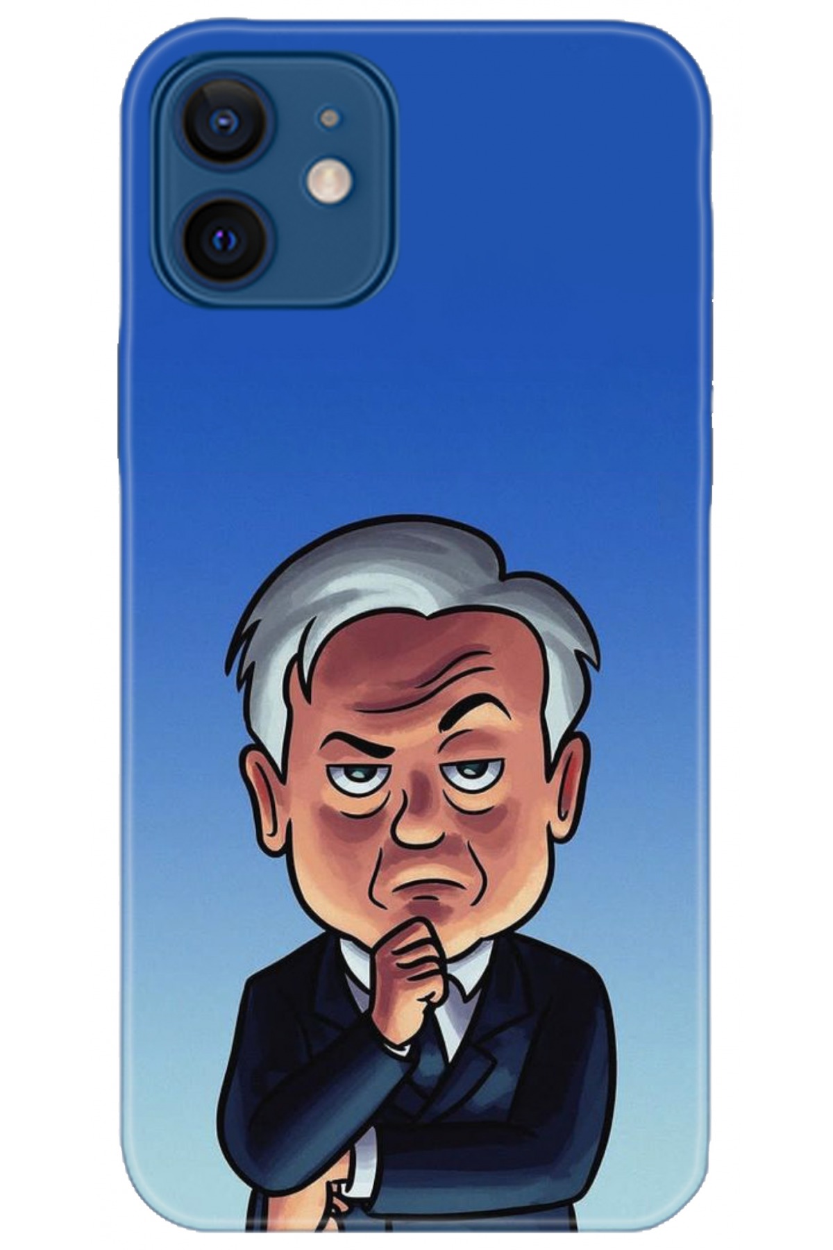 Apple iPhone 12 6.1inç Uyumlu Kılıf HD Baskılı Kılıf - Followed Institution 5107