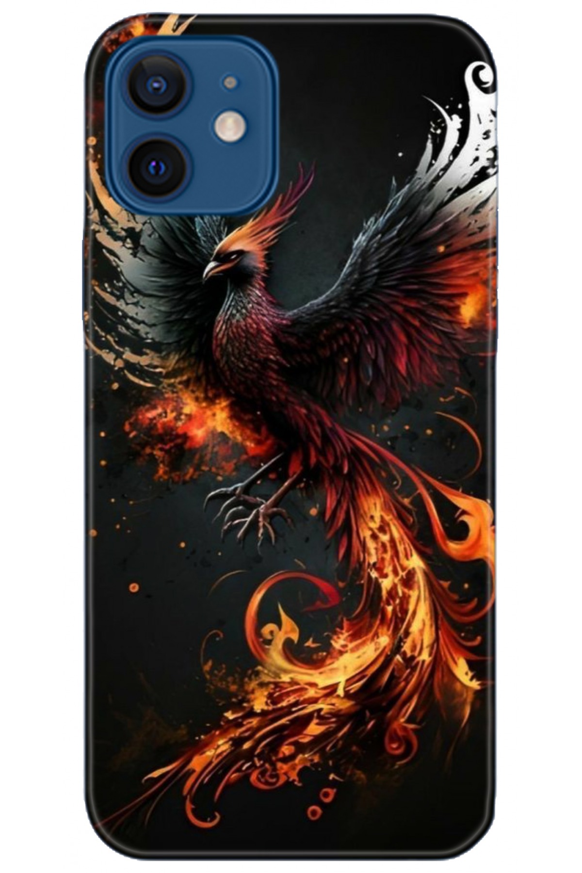 Apple iPhone 12 6.1inç Uyumlu Kılıf HD Baskılı Kılıf - Followed Institution 5187