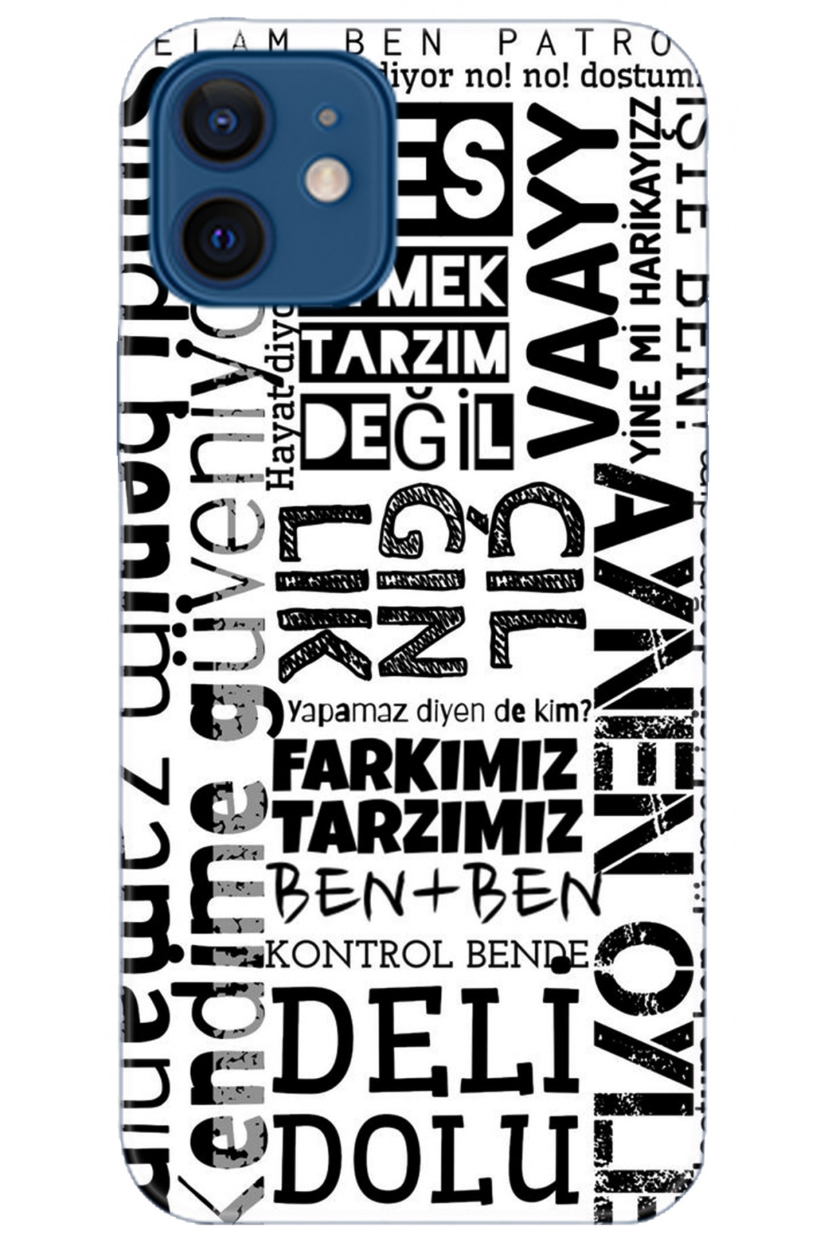 Apple iPhone 12 6.1inç Uyumlu Kılıf HD Baskılı Kılıf - Followed Institution 5281