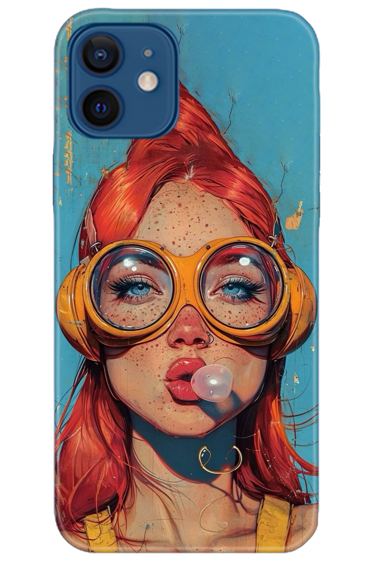 Apple iPhone 12 6.1inç Uyumlu Kılıf HD Baskılı Kılıf - Followed Institution 5286