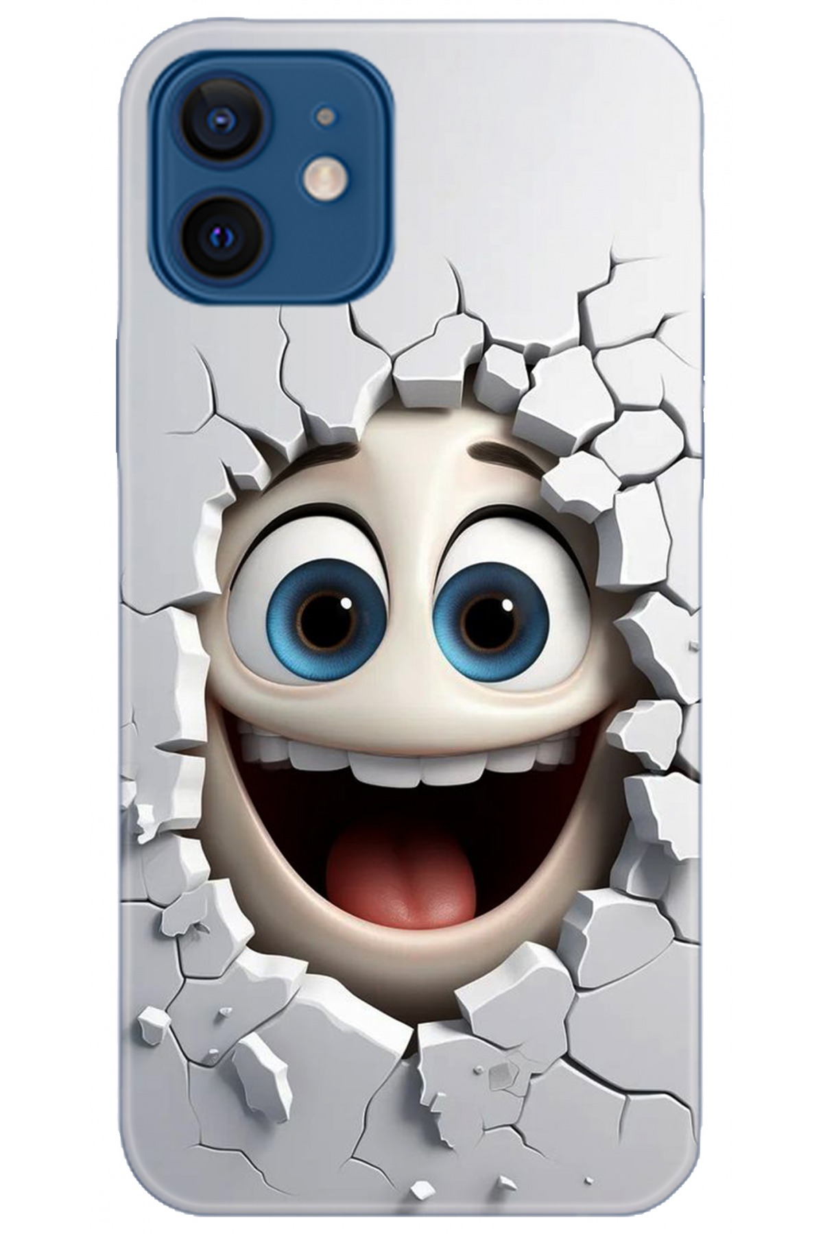 Apple iPhone 12 6.1inç Uyumlu Kılıf HD Baskılı Kılıf - Followed Institution 5287