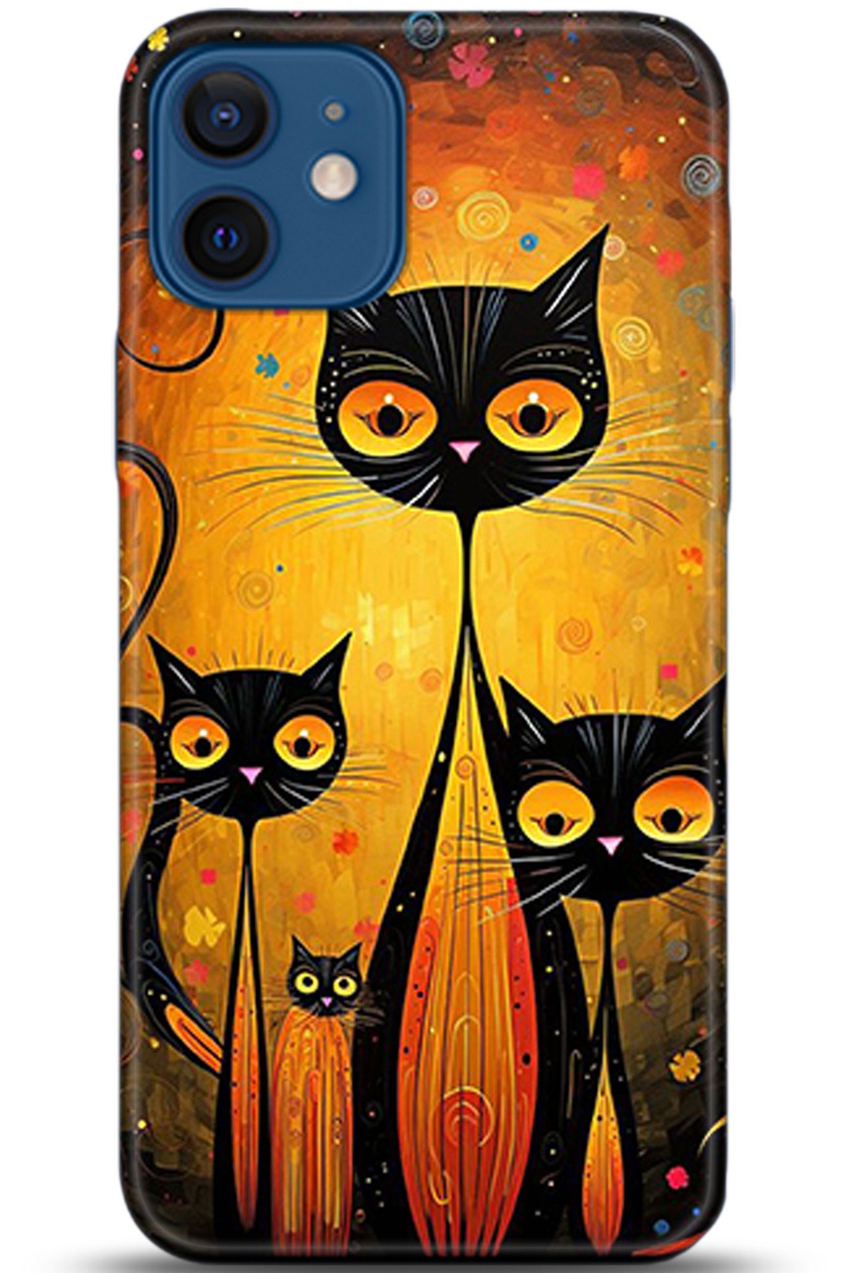 Apple iPhone 12 6.1inç Uyumlu Kılıf HD Baskılı Kılıf - Followed Institution 5316