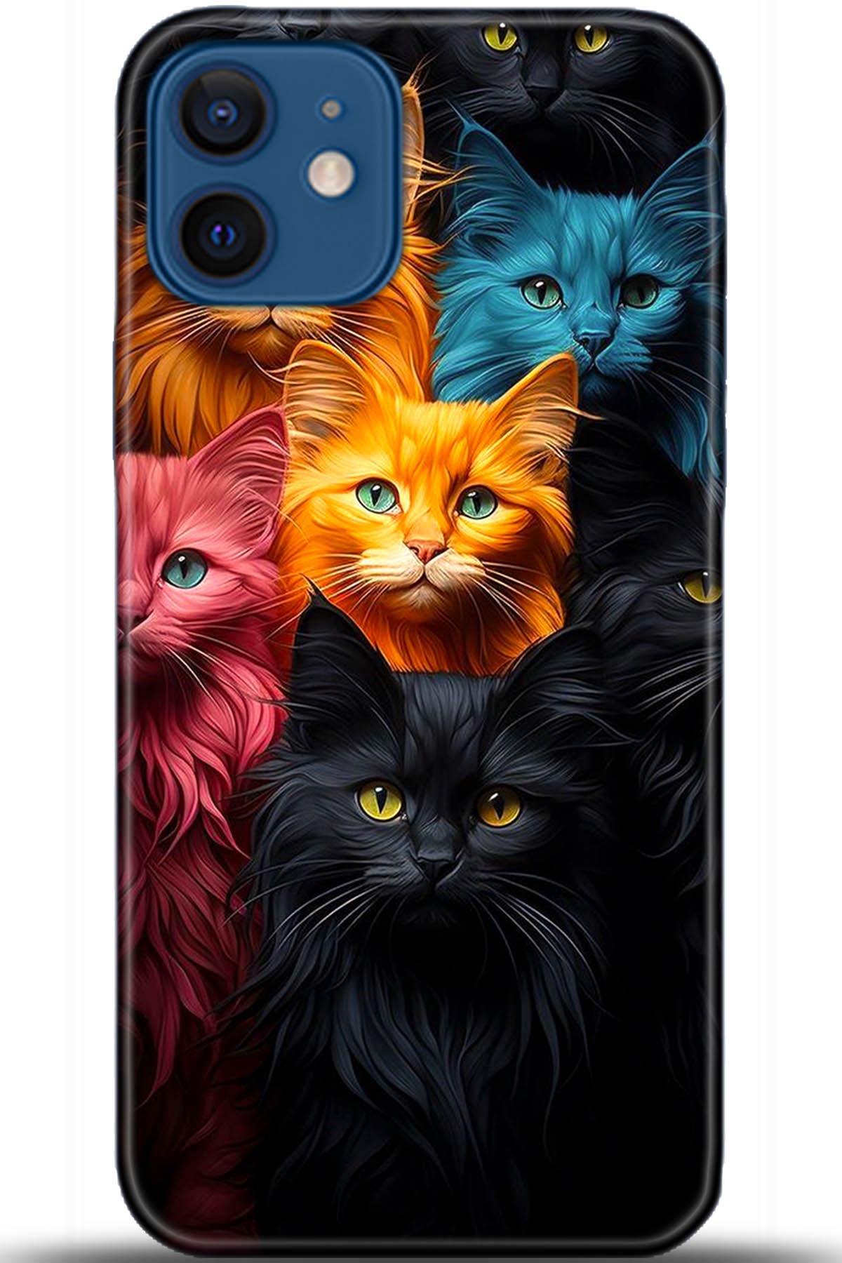 Apple iPhone 12 6.1inç Uyumlu Kılıf HD Baskılı Kılıf - Followed Institution 5610