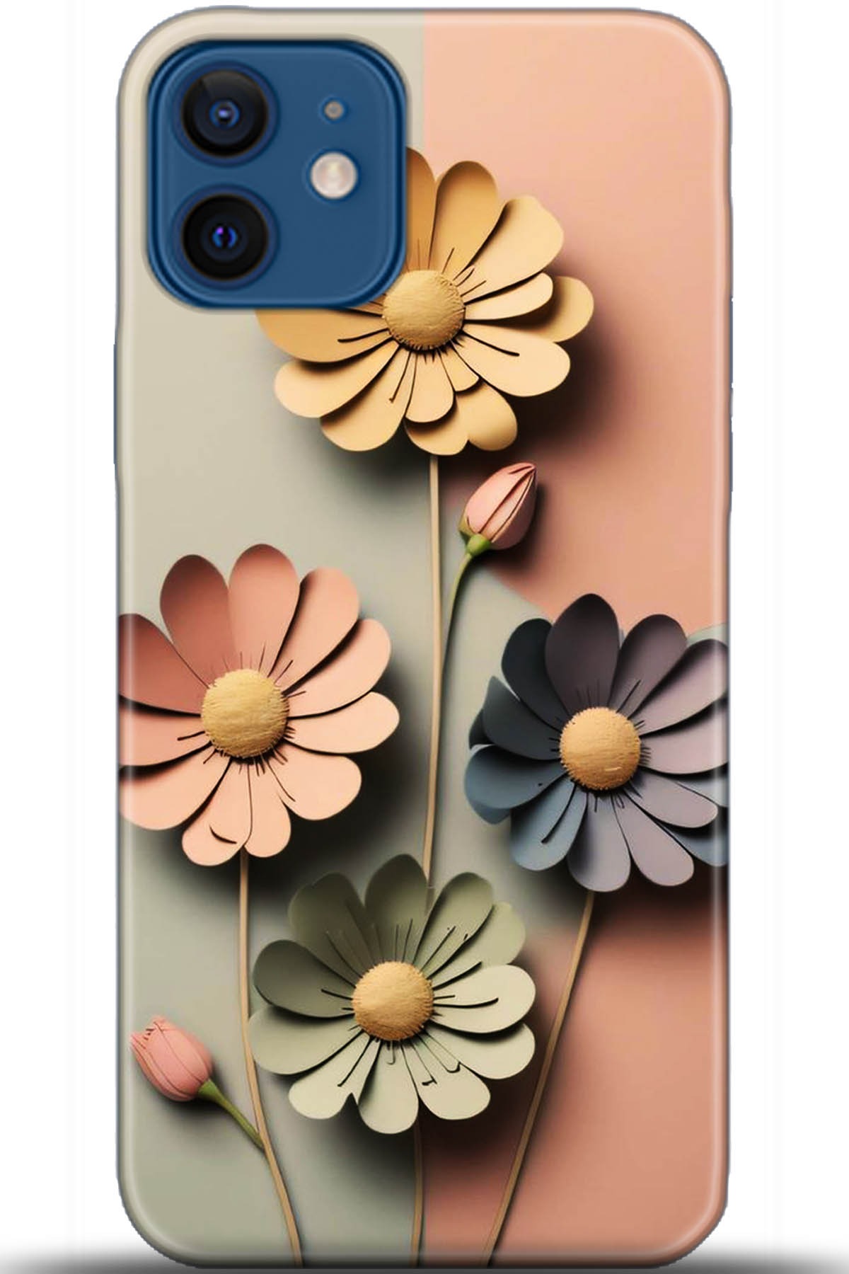 Apple iPhone 12 6.1inç Uyumlu Kılıf HD Baskılı Kılıf - Followed Institution 5627