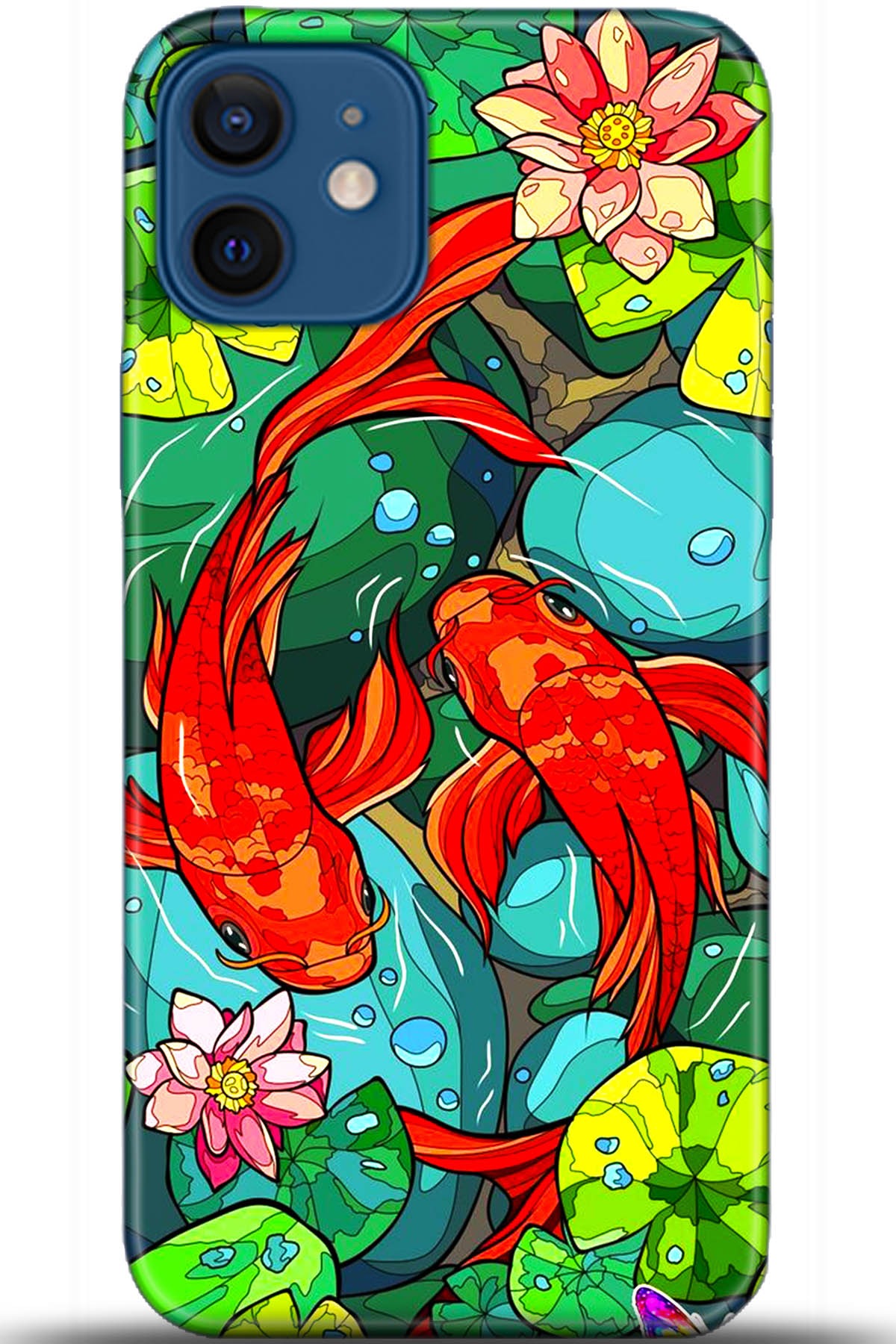 Apple iPhone 12 6.1inç Uyumlu Kılıf HD Baskılı Kılıf - Followed Institution 5700