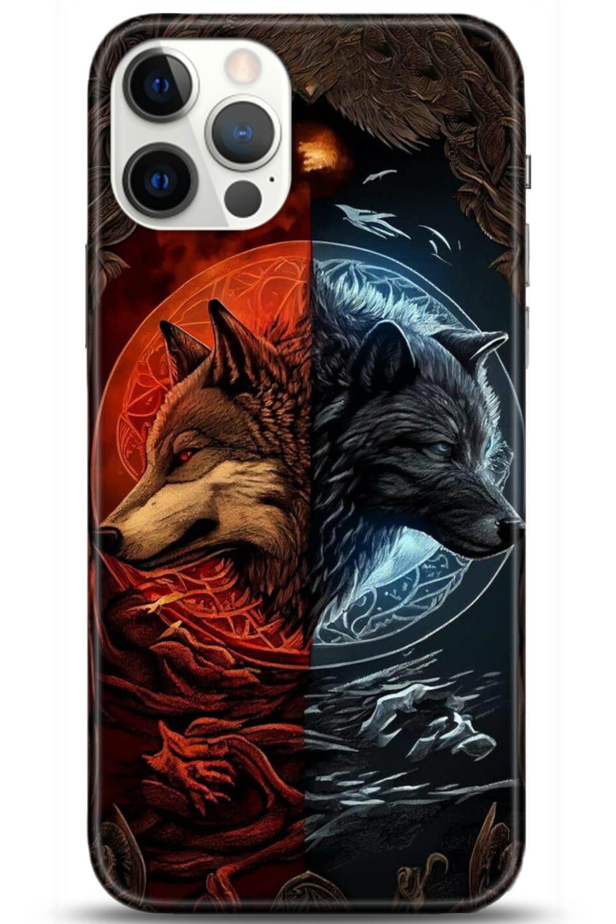 Apple iPhone 12 Pro 6.1inç Kılıf HD Baskılı Kılıf - Followed Institution 5136