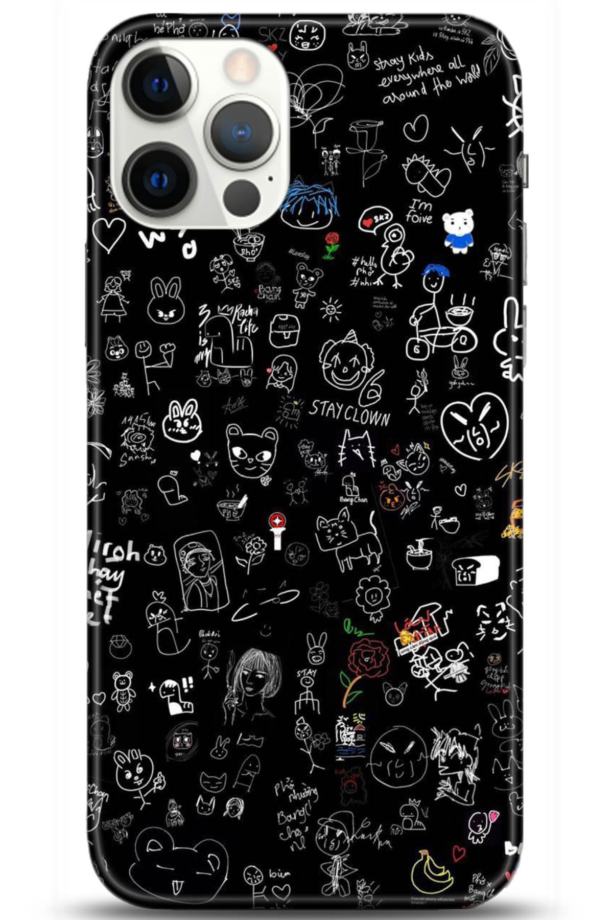 Apple iPhone 12 Pro 6.1inç Uyumlu Kılıf HD Baskılı Kılıf - Followed Institution 5143