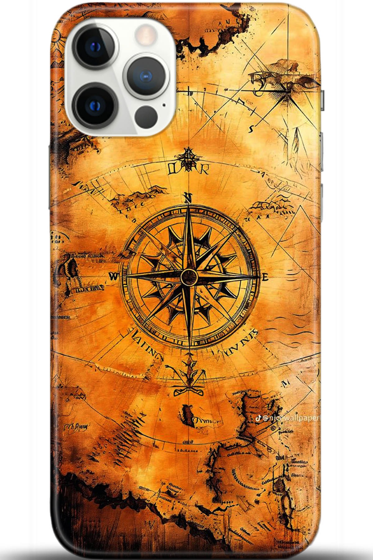 Apple iPhone 12 Pro 6.1inç Uyumlu Kılıf HD Baskılı Kılıf - Followed Institution 5383