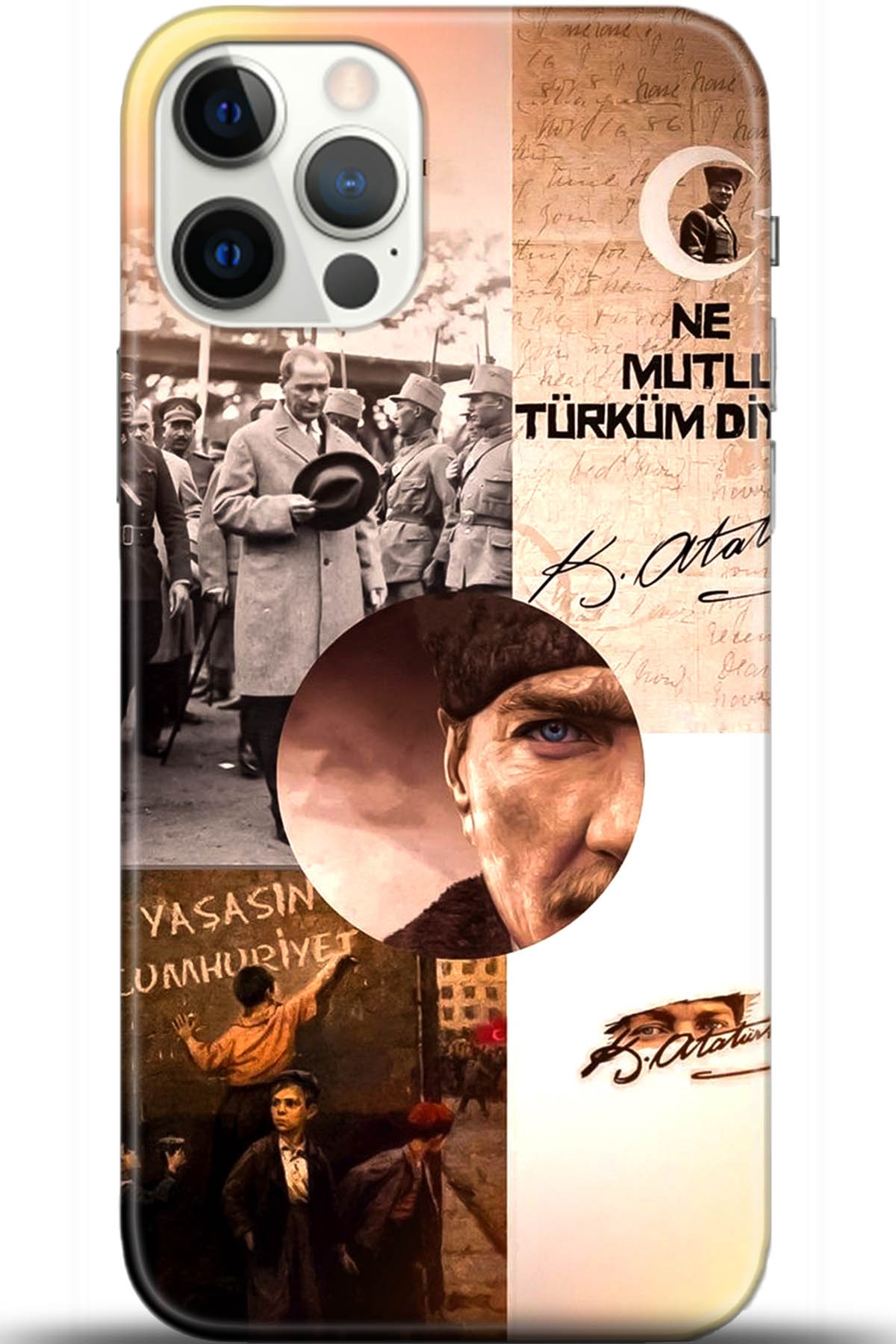 Apple iPhone 12 Pro 6.1inç Uyumlu Kılıf HD Baskılı Kılıf - Followed Institution 5675