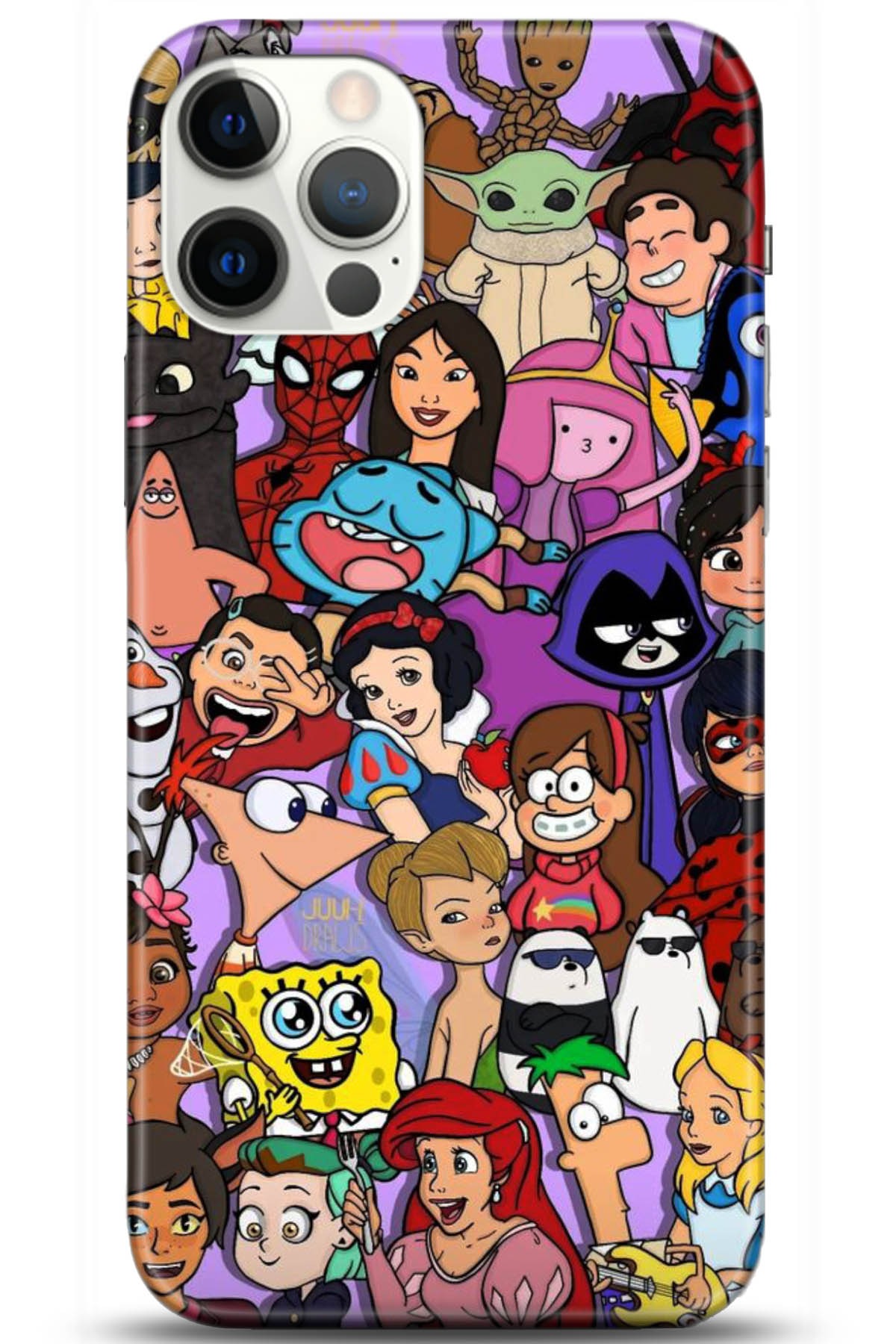 Apple iPhone 12 Pro Max 6.7inç Kılıf HD Baskılı Kılıf - Followed Institution 5168