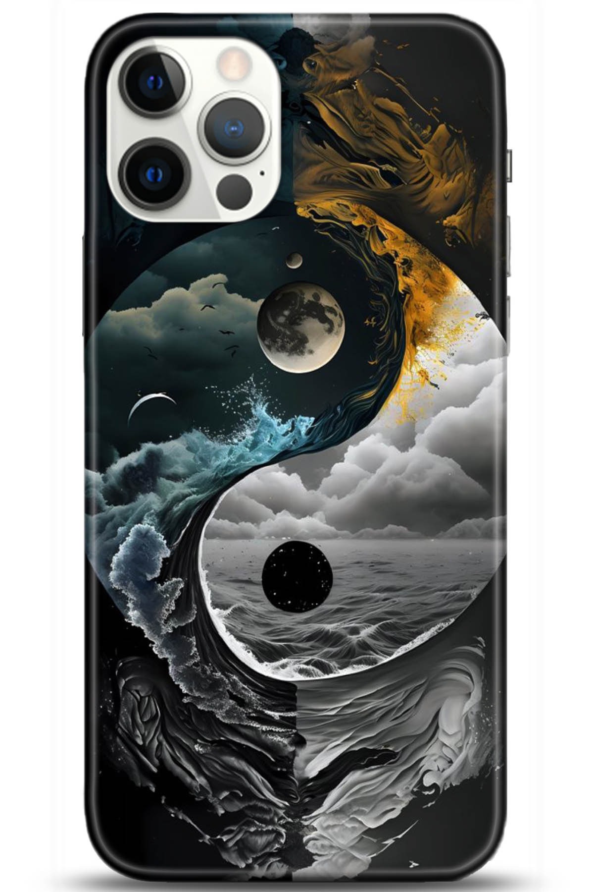 Apple iPhone 12 Pro Max 6.7inç Kılıf HD Baskılı Kılıf - Followed Institution 5177