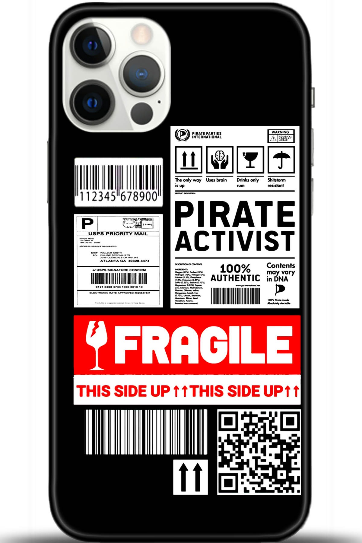 Apple iPhone 12 Pro Max 6.7inç Kılıf HD Baskılı Kılıf - Followed Institution 5447