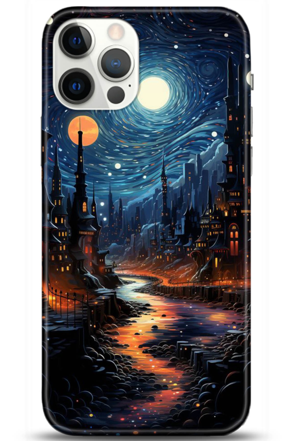 Apple iPhone 12 Pro Max 6.7inç Uyumlu Kılıf HD Baskılı Kılıf - Followed Institution 5126