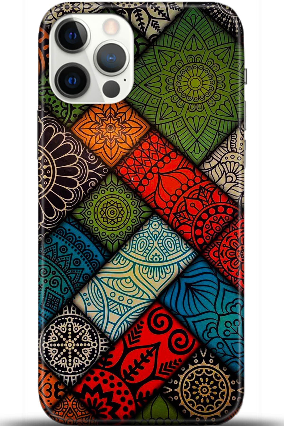 Apple iPhone 12 Pro Max 6.7inç Uyumlu Kılıf HD Baskılı Kılıf - Followed Institution 5401