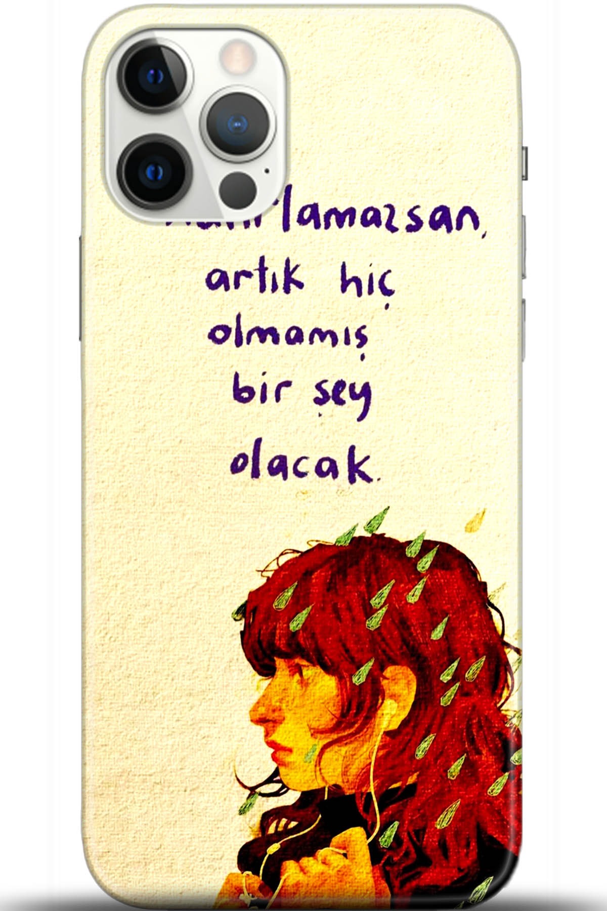 Apple iPhone 12 Pro Max 6.7inç Uyumlu Kılıf HD Baskılı Kılıf - Followed Institution 5595